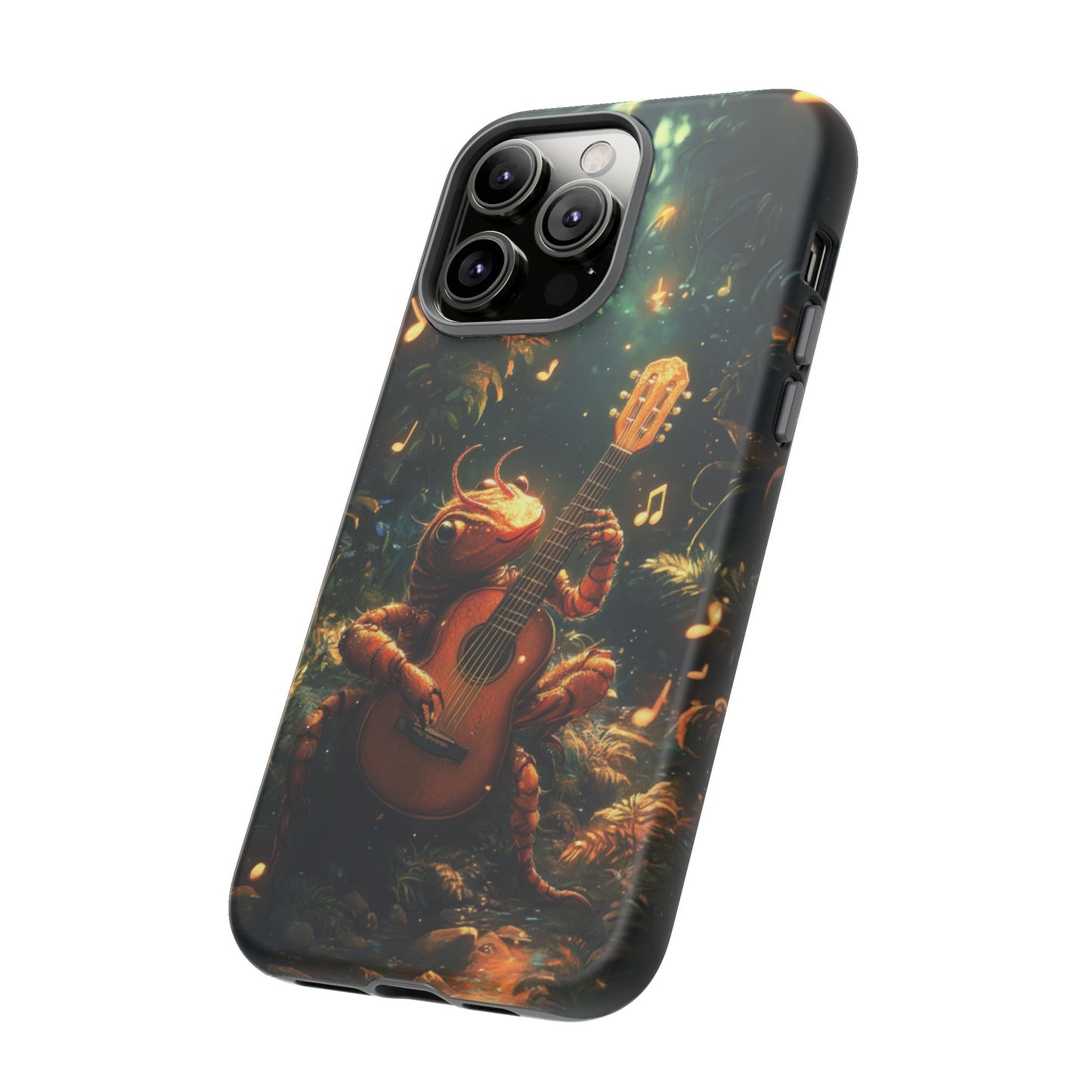 Serenade Forest Guitarist - Tough iPhone Case