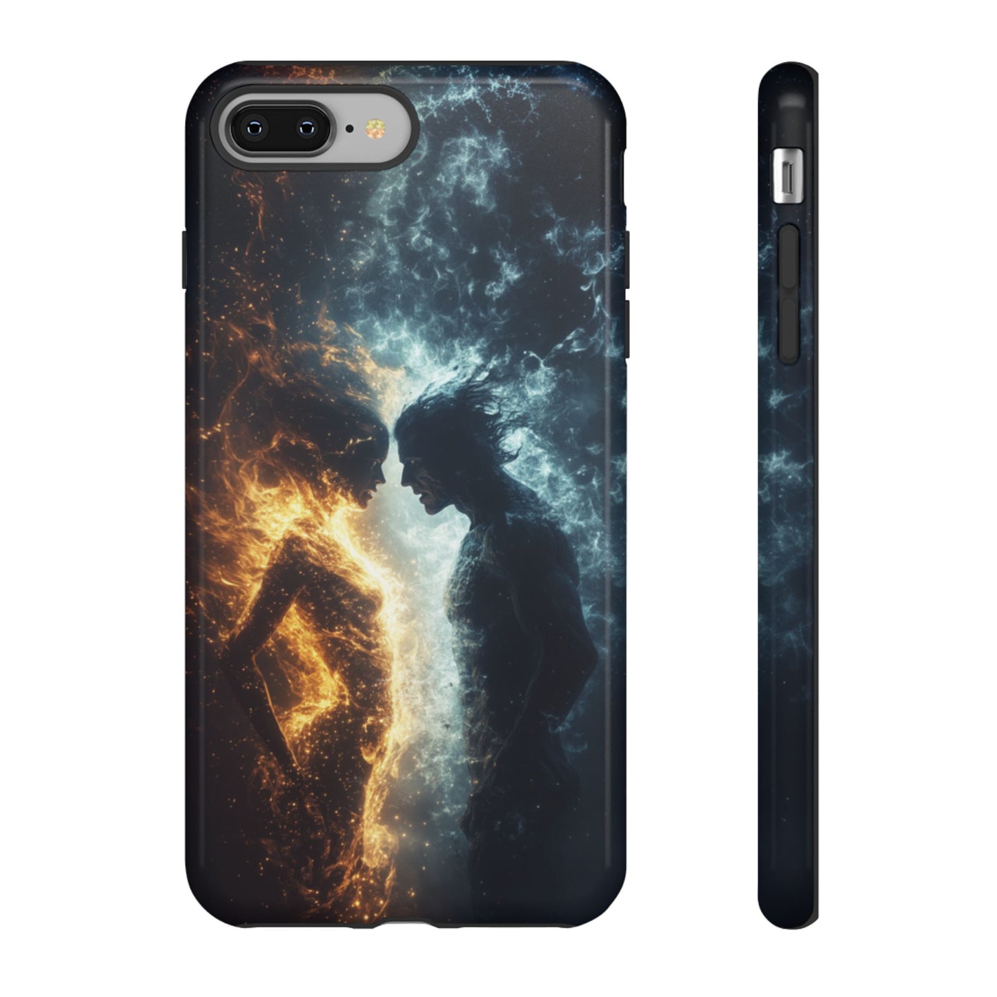 Fire & Frost Lovers - Tough iPhone Case