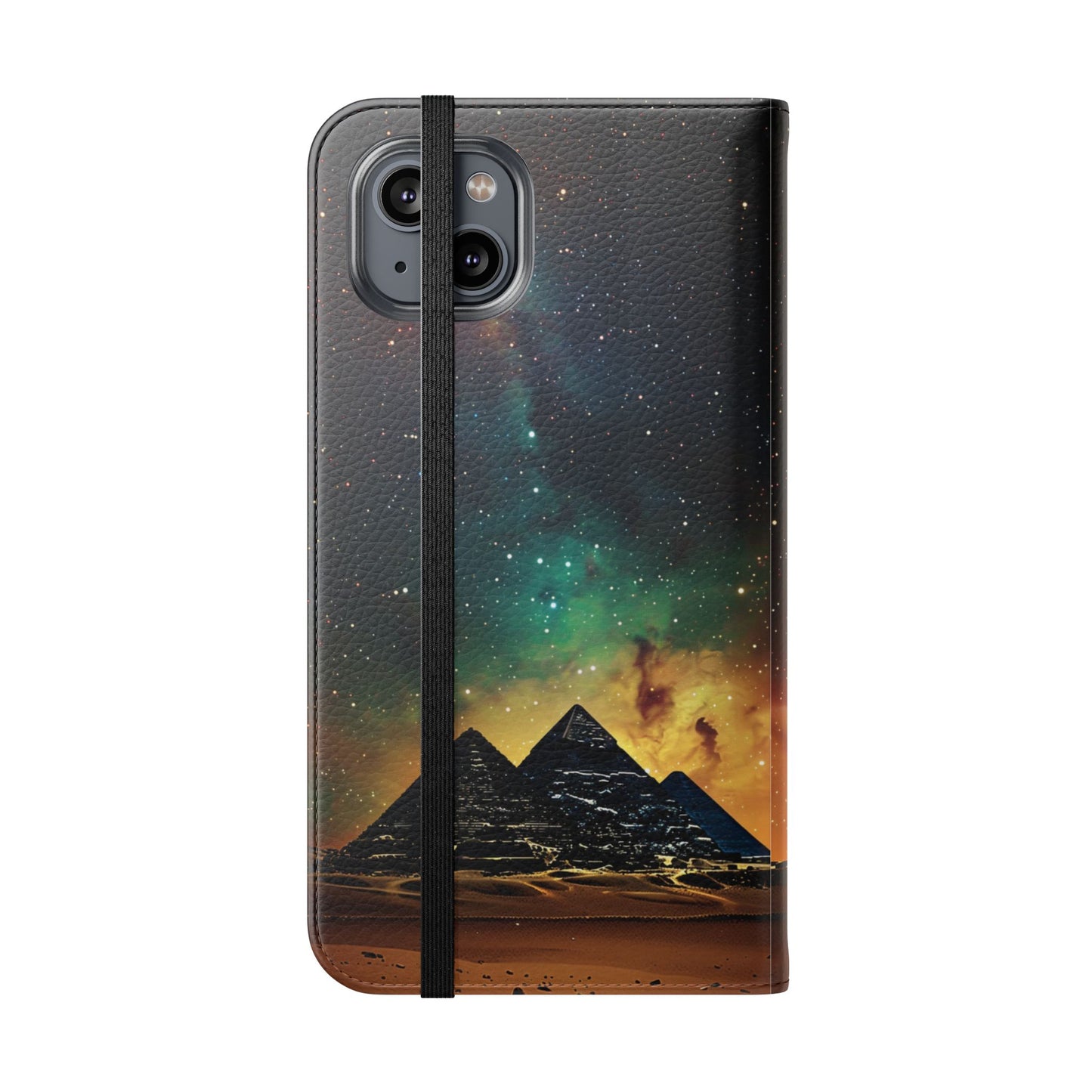 Astral Pyramids - Wallet Flip Case