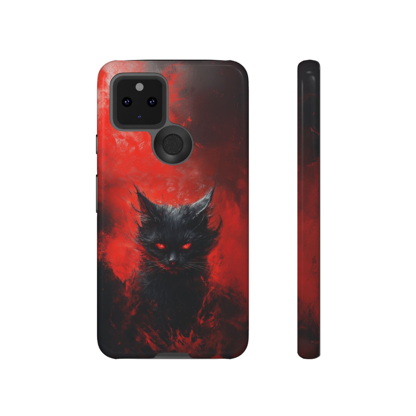 Infernal Cat Phone Case - iPhone, Google Pixel, Samsung Galaxy