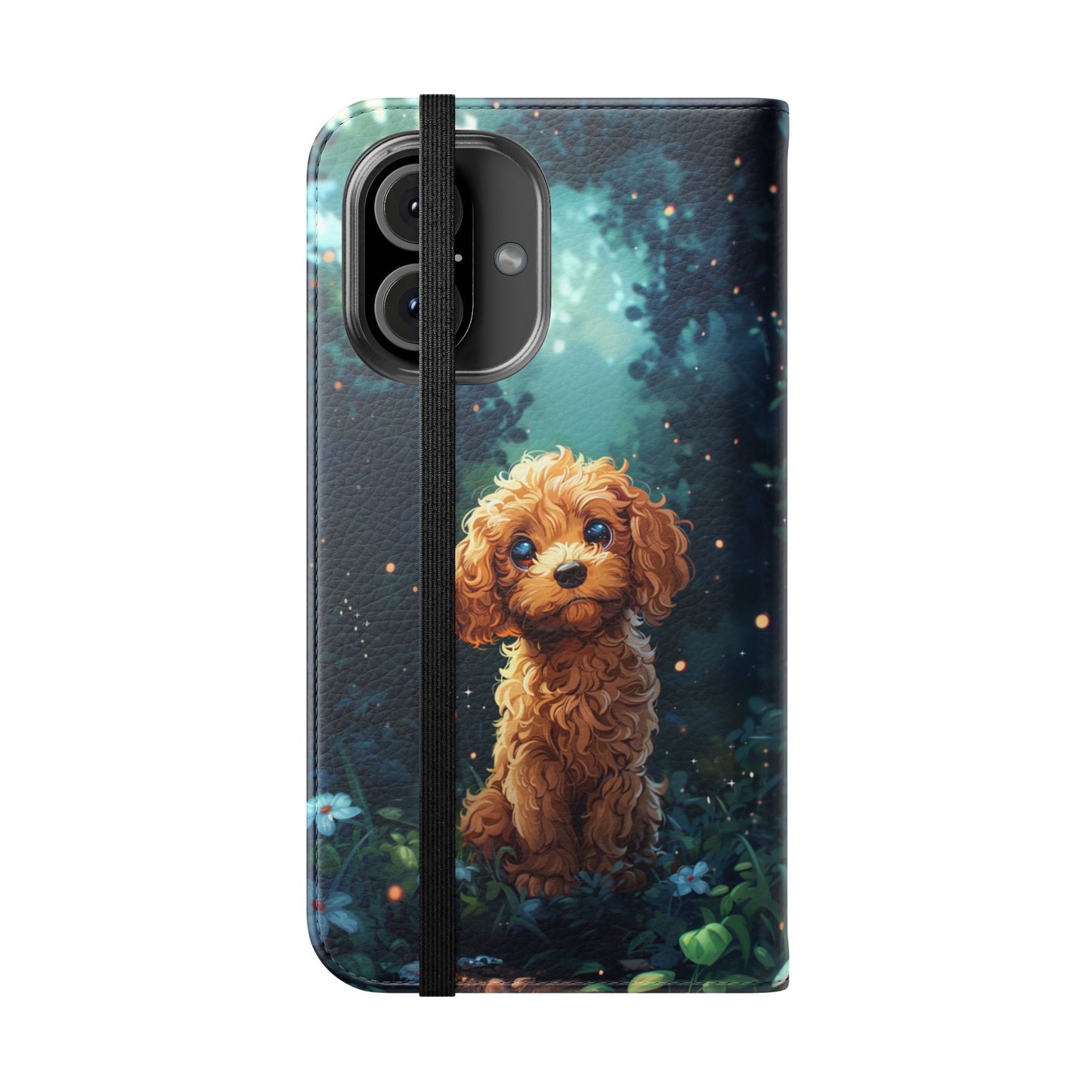 Forest Poodle - Wallet Flip Case