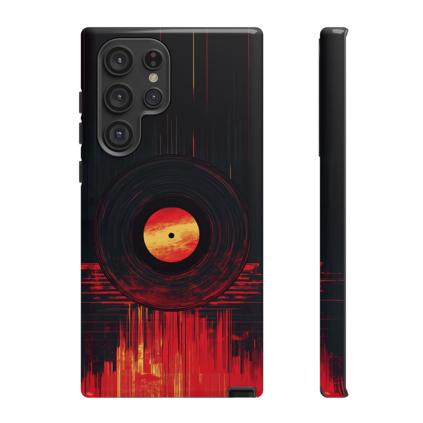 Retro Vinyl Record Phone Case - iPhone, Google Pixel, Samsung Galaxy