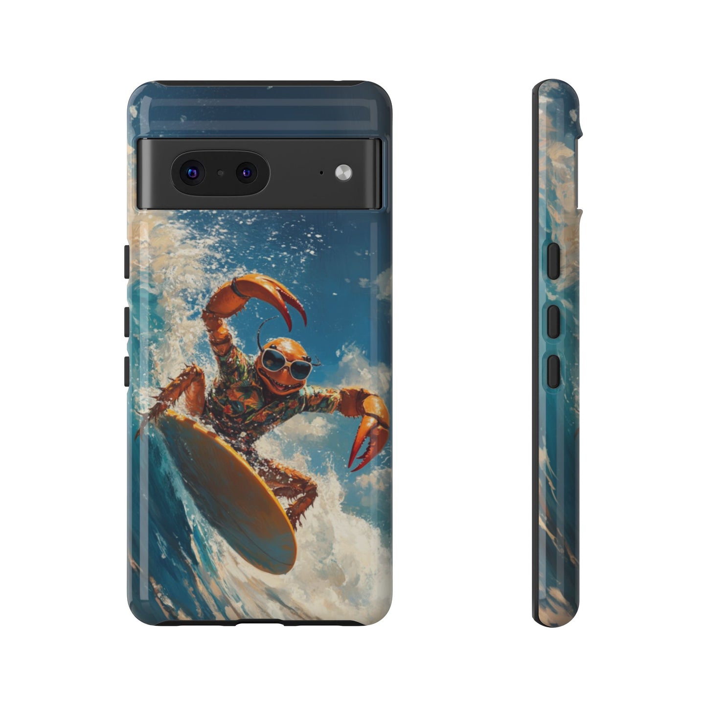 Surfing Crab - Tough Google Pixel Case