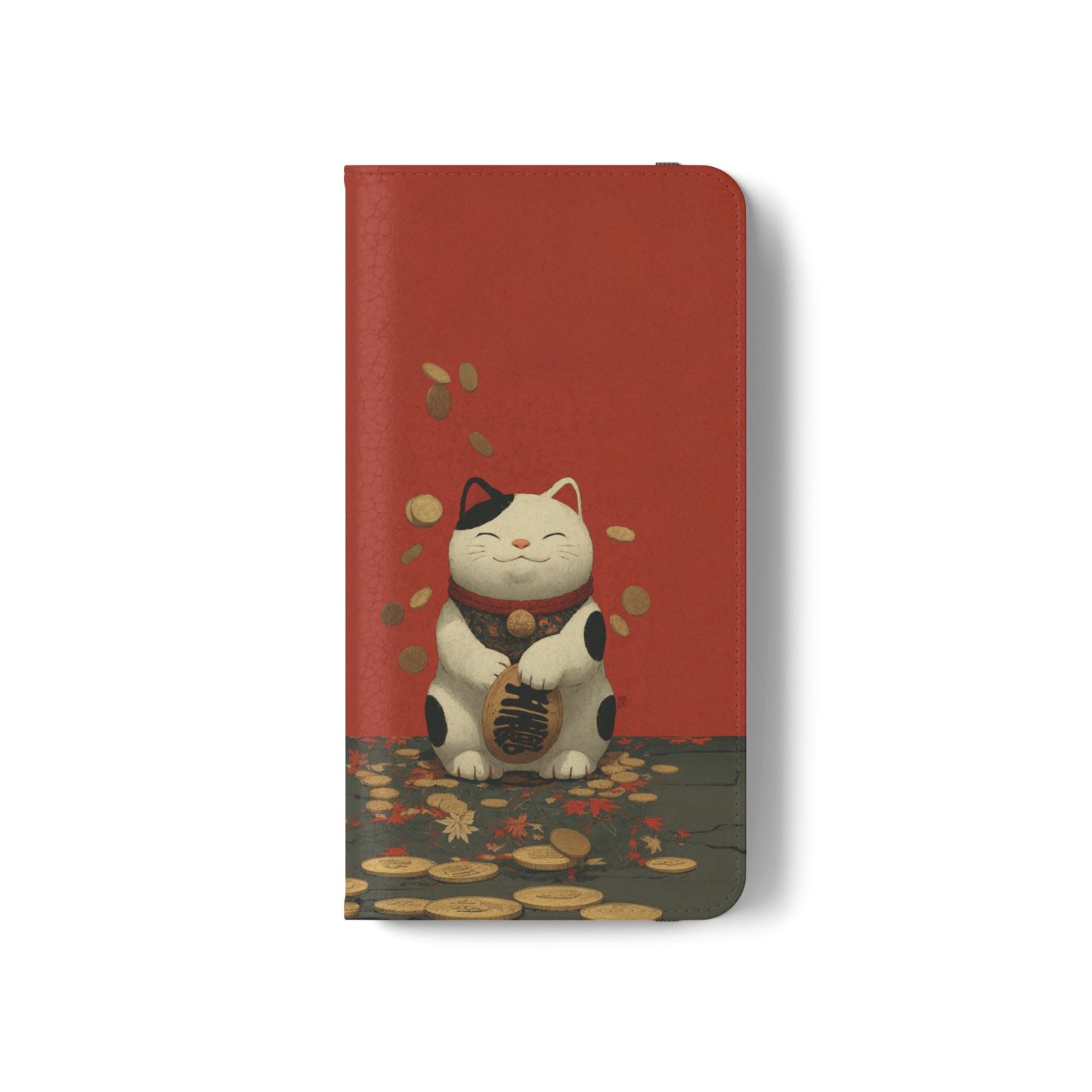 Lucky Cat - Wallet Flip Case