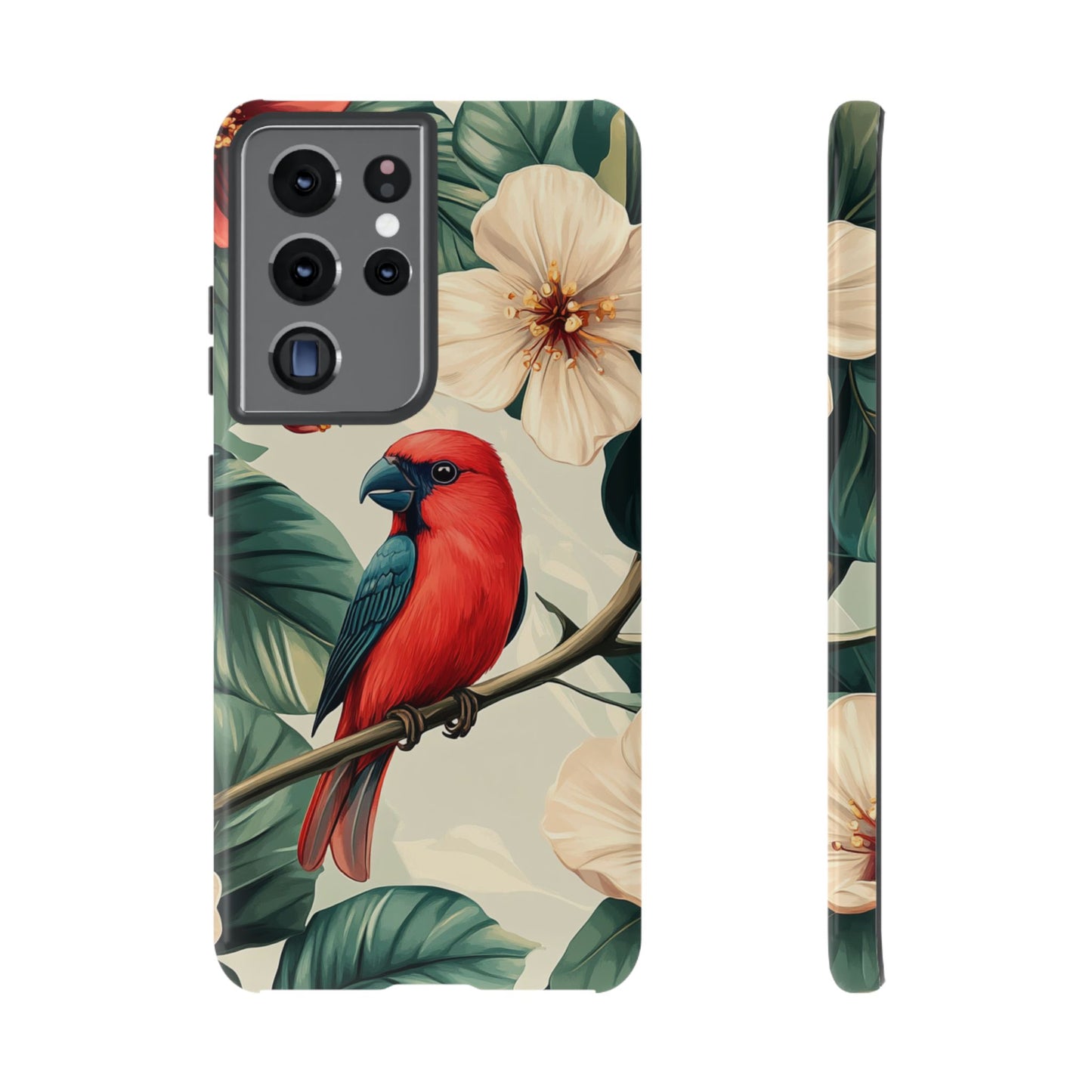 Scarlet Songbird - Tough Samsung Galaxy Case