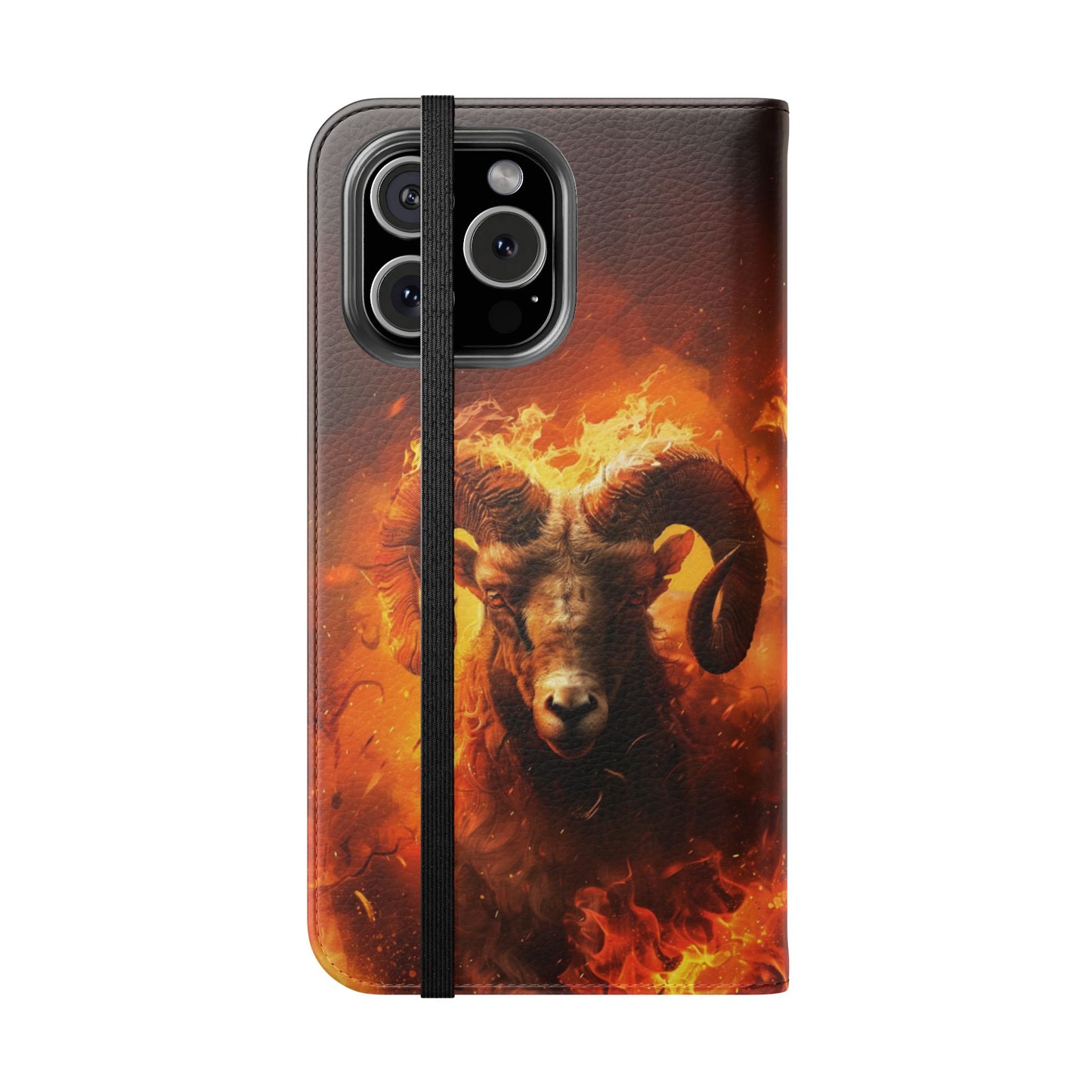 Aries Fire Ram - Wallet Flip Case
