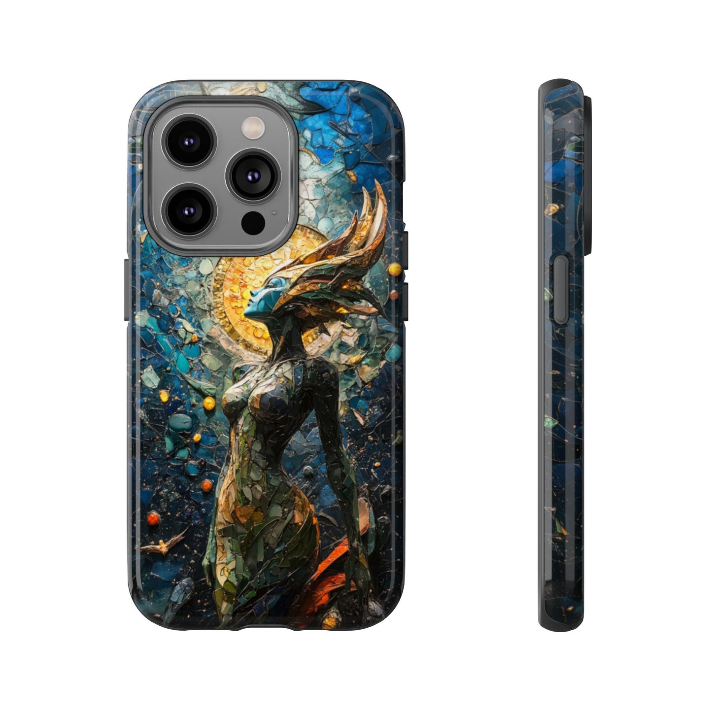 Stained Glass Goddess - Tough iPhone Case