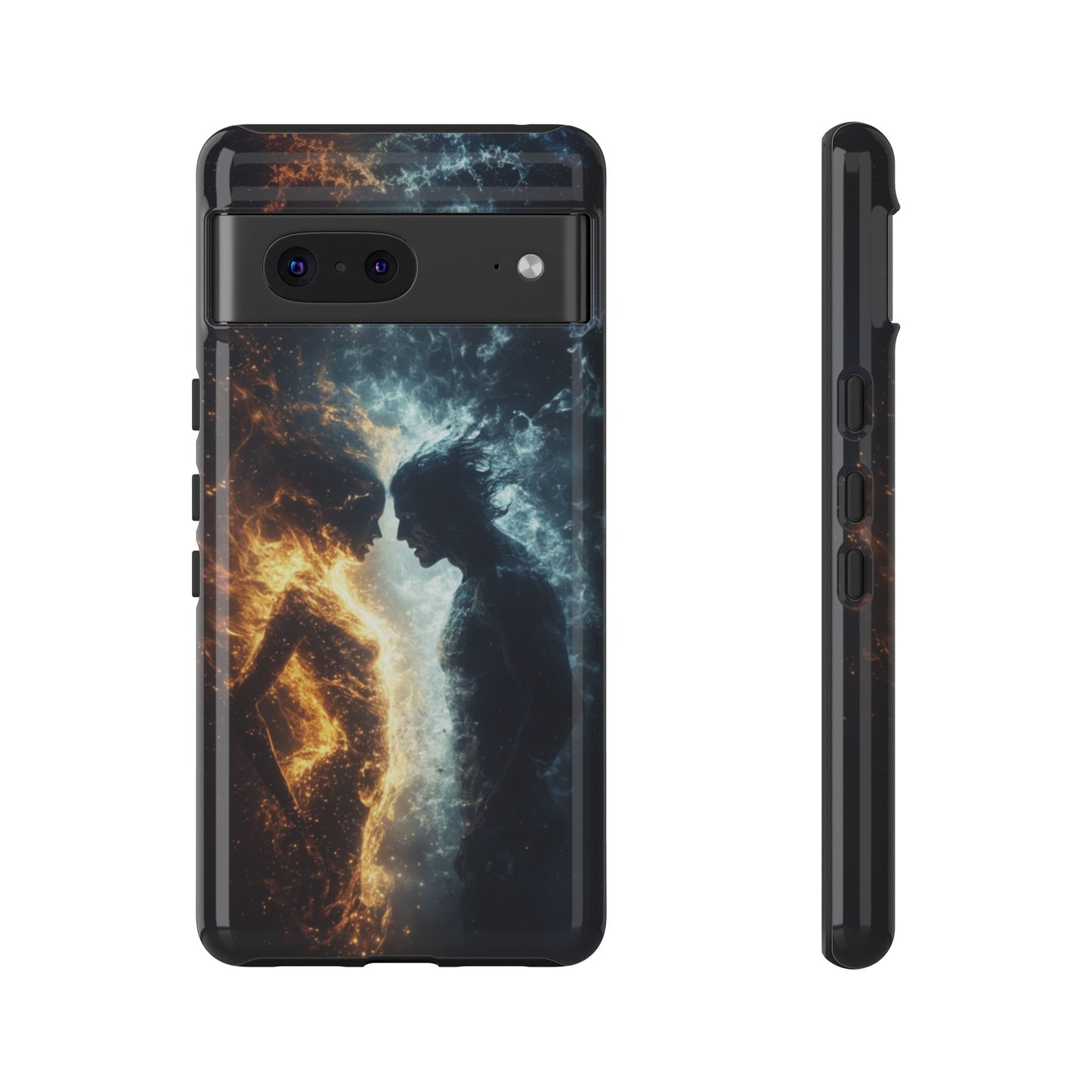 Fire & Frost Lovers - Tough Google Pixel Case