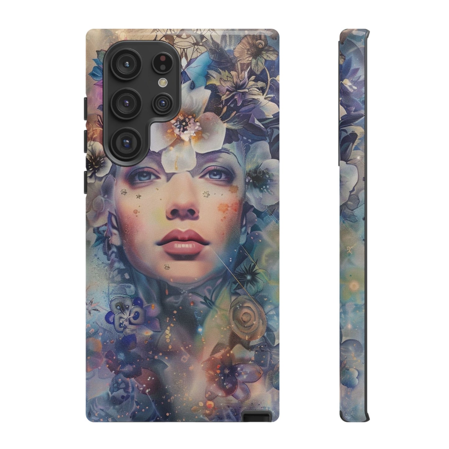 Floral Gemini - iPhone, Google Pixel, Samsung Galaxy