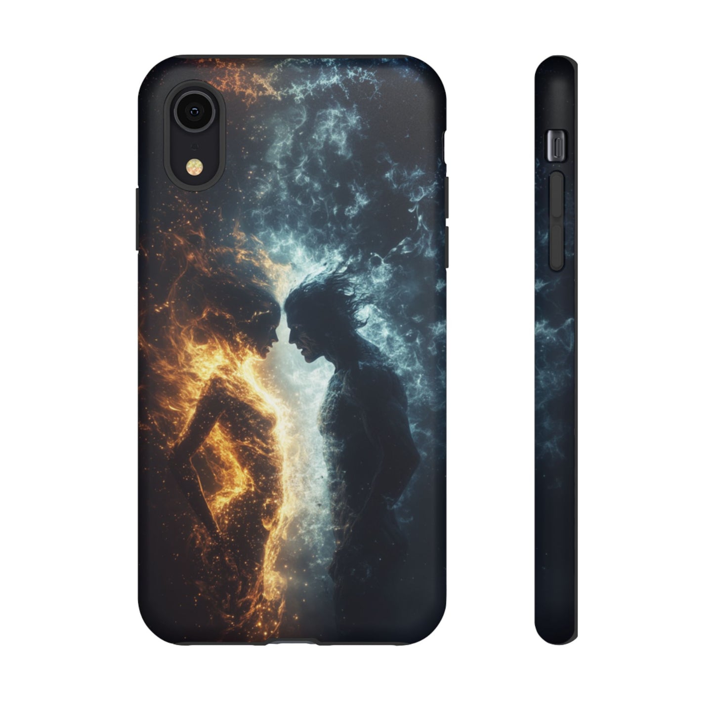 Fire & Frost Lovers - Tough iPhone Case