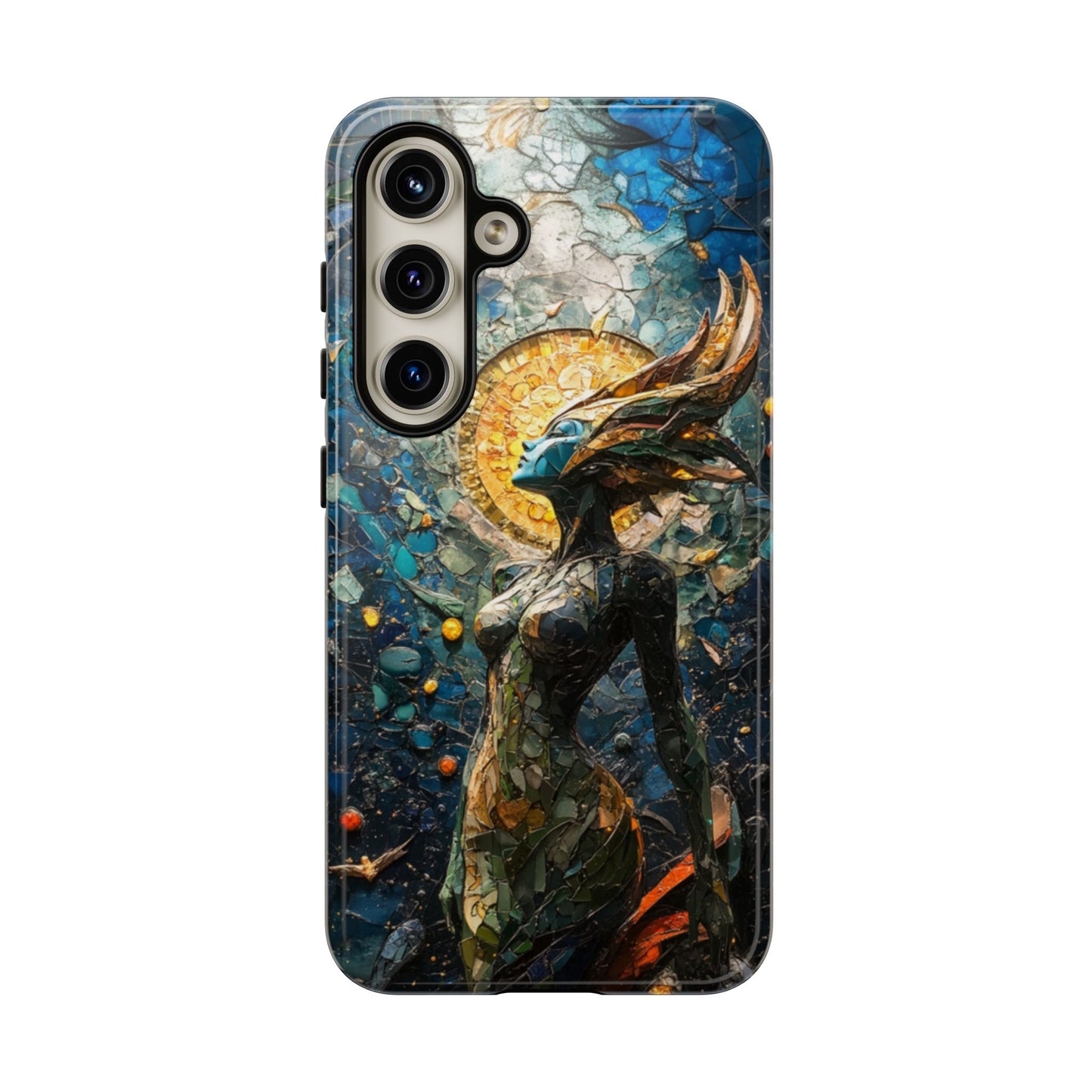 Stained Glass Goddess - Tough Samsung Galaxy Case