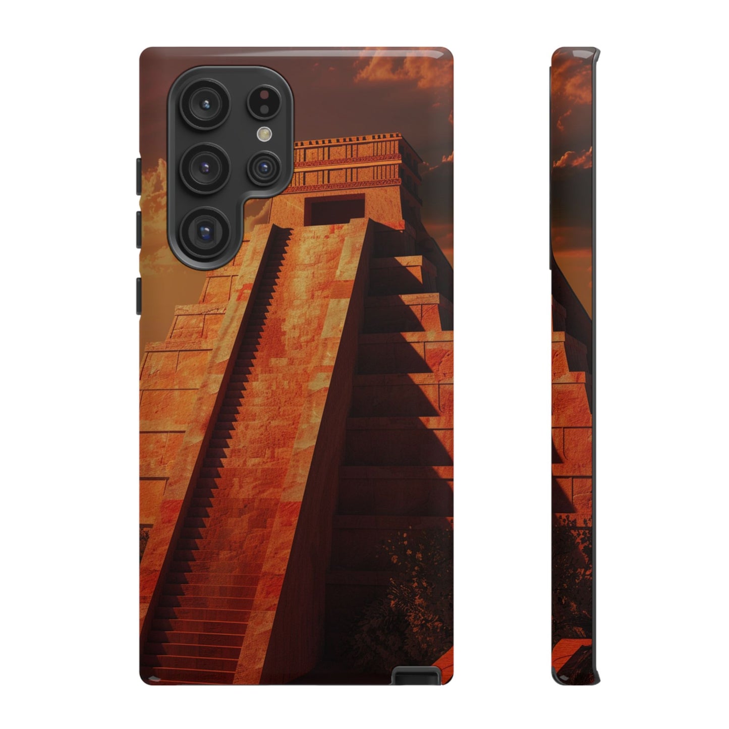 Mayan Pyramid Twilight Phone Case – iPhone, Google Pixel, Samsung Galaxy