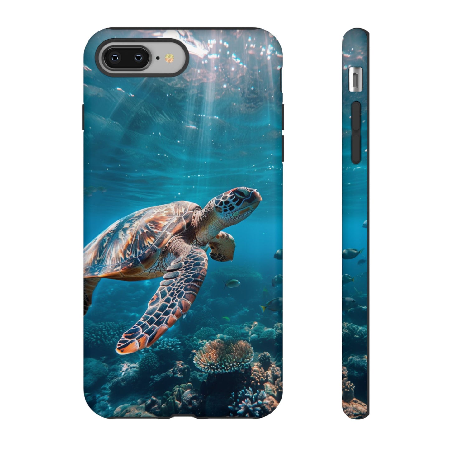 Ocean Guardian Sea Turtle - Tough iPhone Case