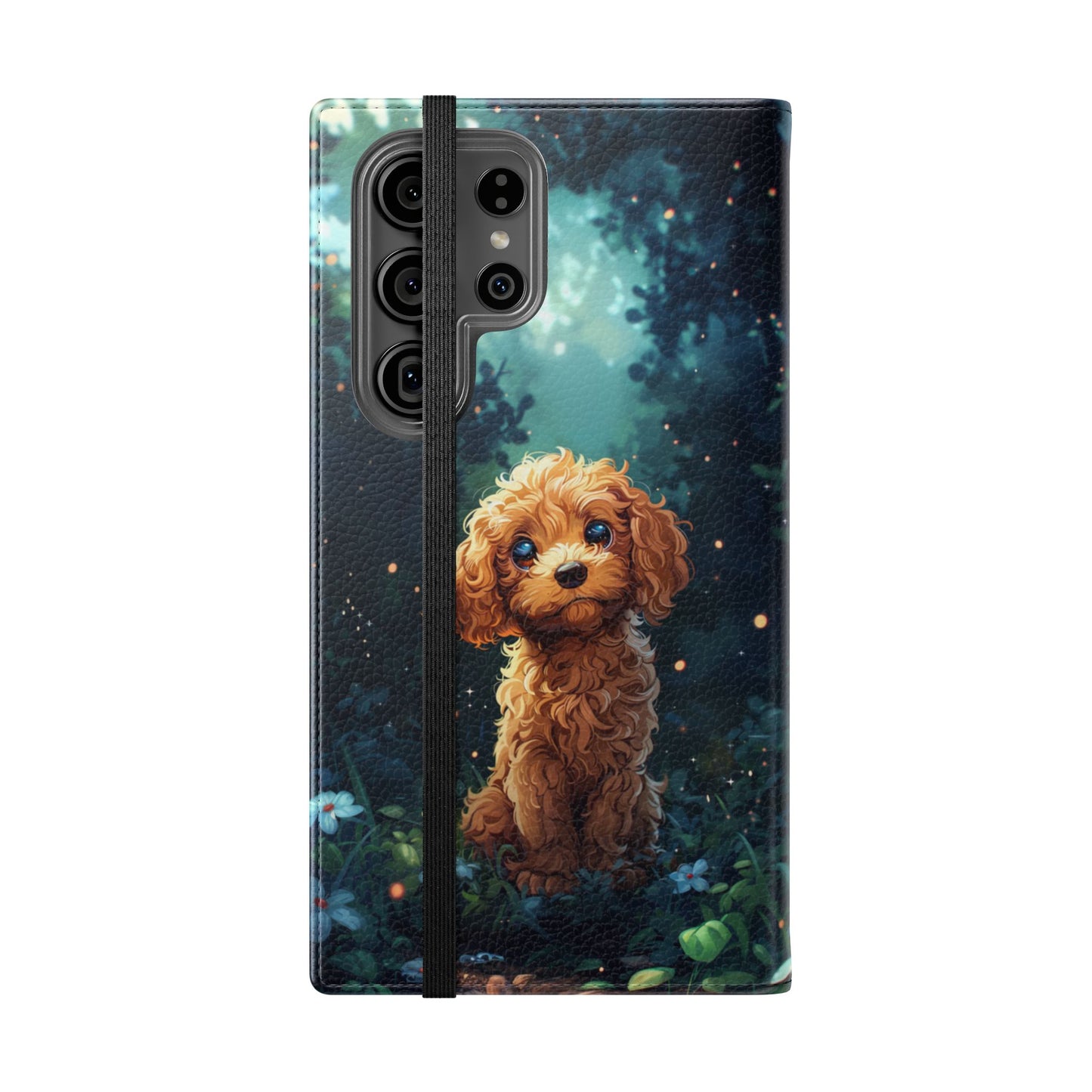 Forest Poodle - Wallet Flip Case