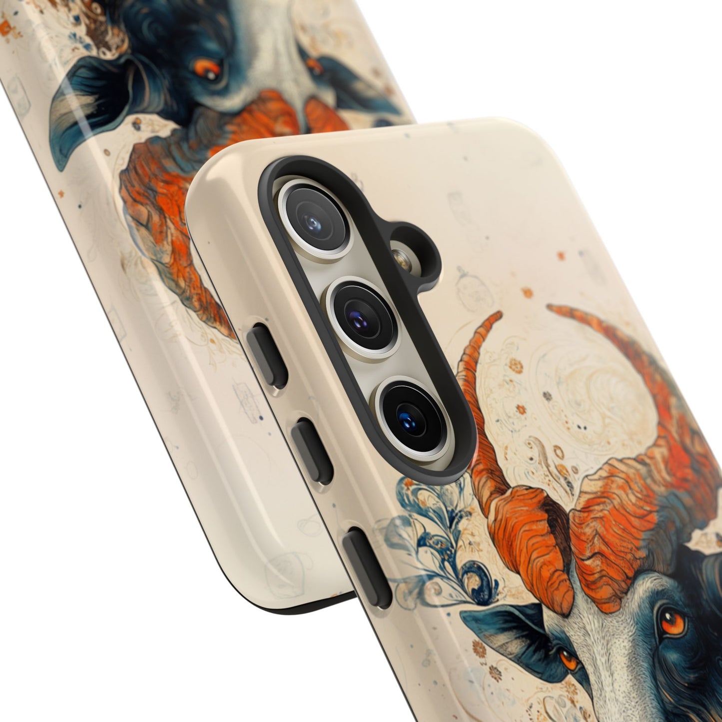 Capricorn Zodiac Artistic Floral Phone Case – iPhone, Google Pixel, Samsung Galaxy