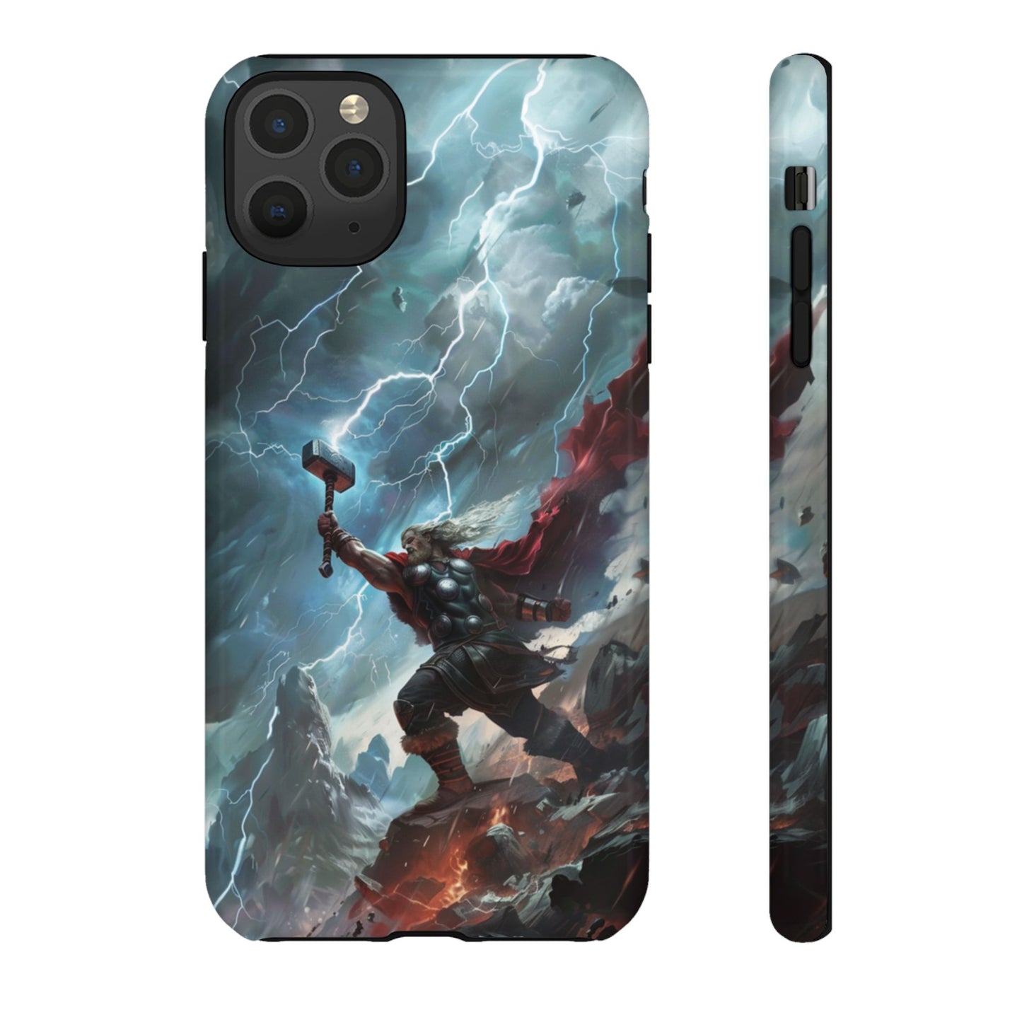 Thor Lightning Storm - Tough iPhone Case
