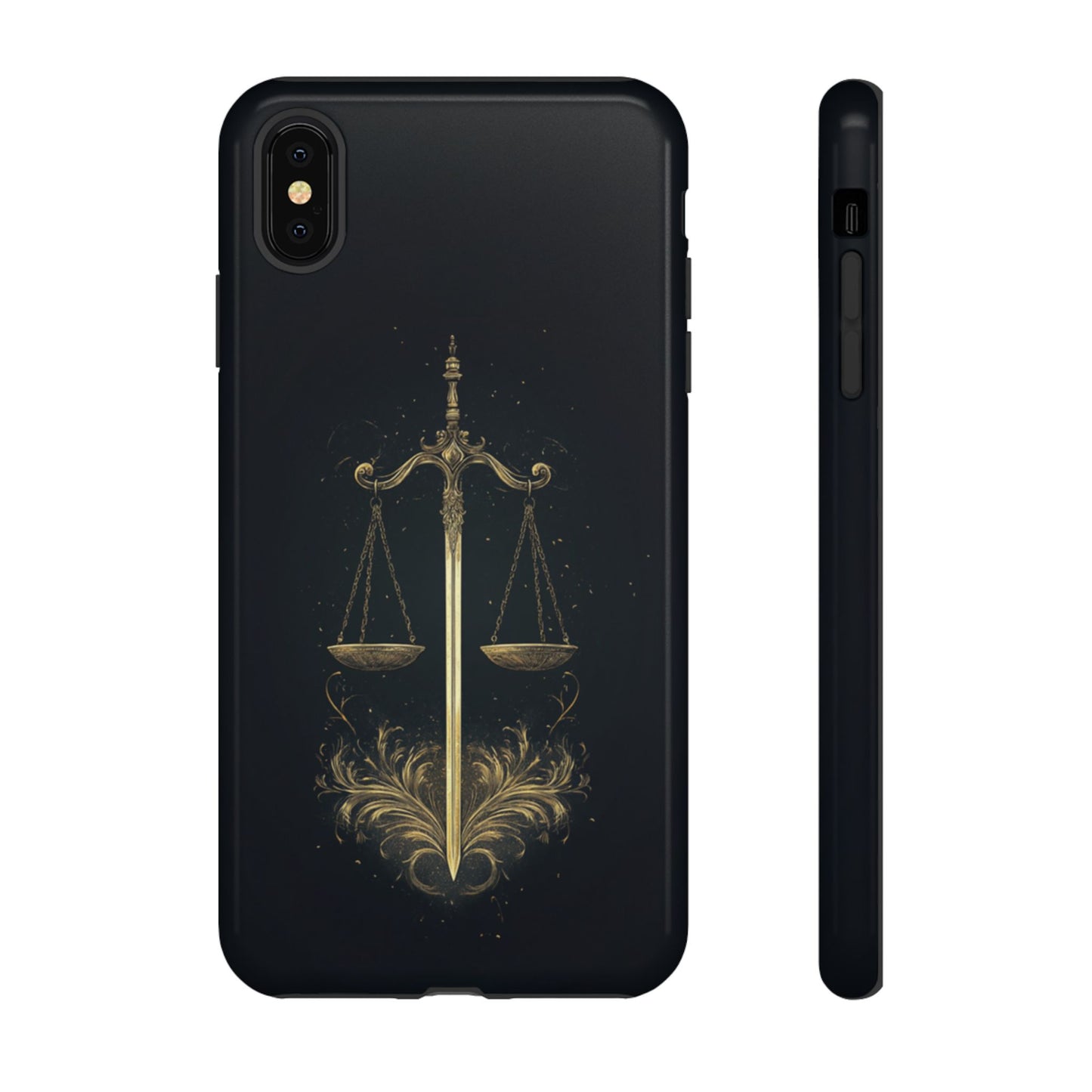 Libra Gilded Balance – Tough iPhone Case