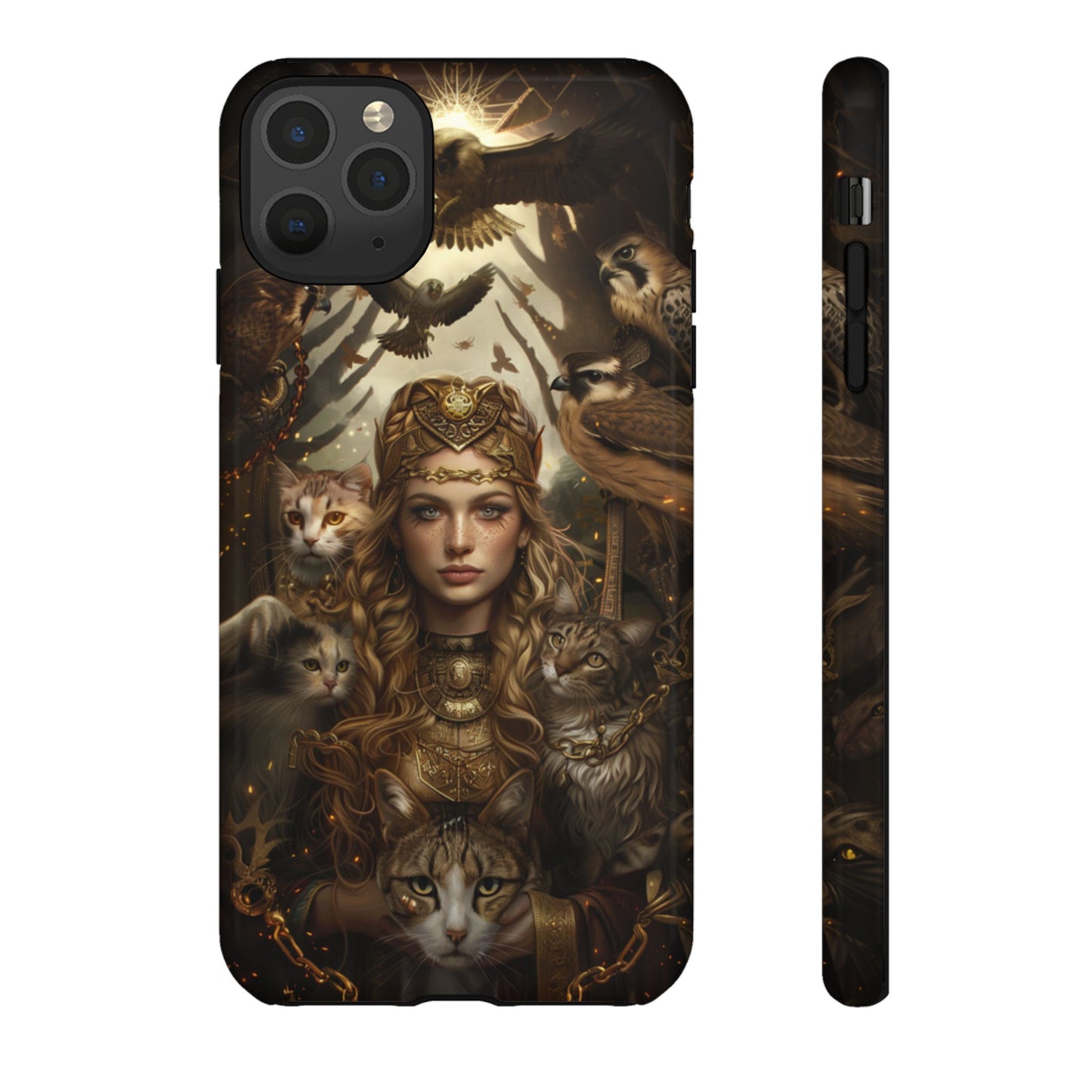 Freya Feline Majesty – Tough iPhone Case