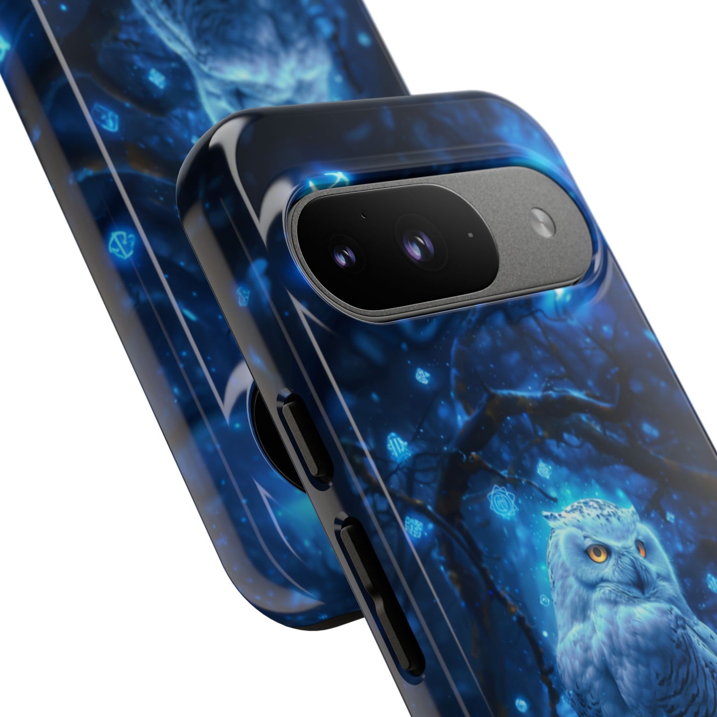 Luminous Rune Owl – Tough Google Pixel Case