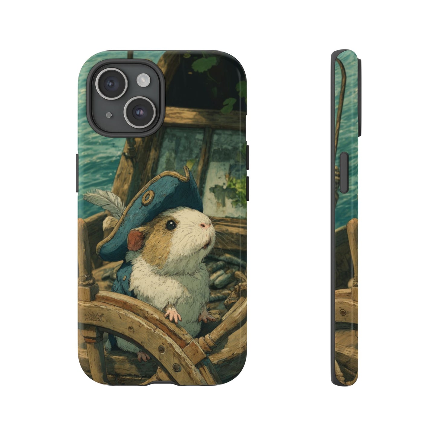 Pirate Captain Guinea Pig - Tough iPhone Case