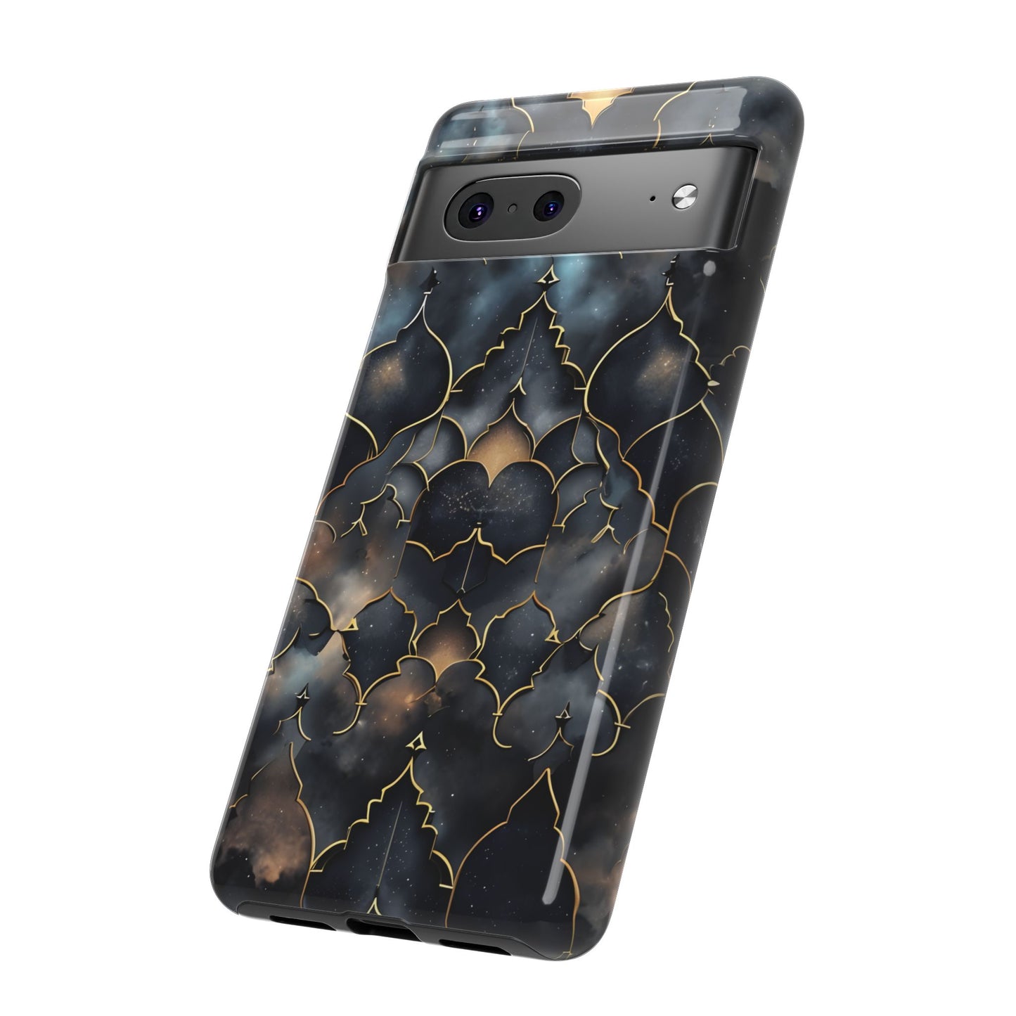 Celestial Mosaic: Cosmic Elegance Phone Case - iPhone, Google Pixel, Samsung Galaxy