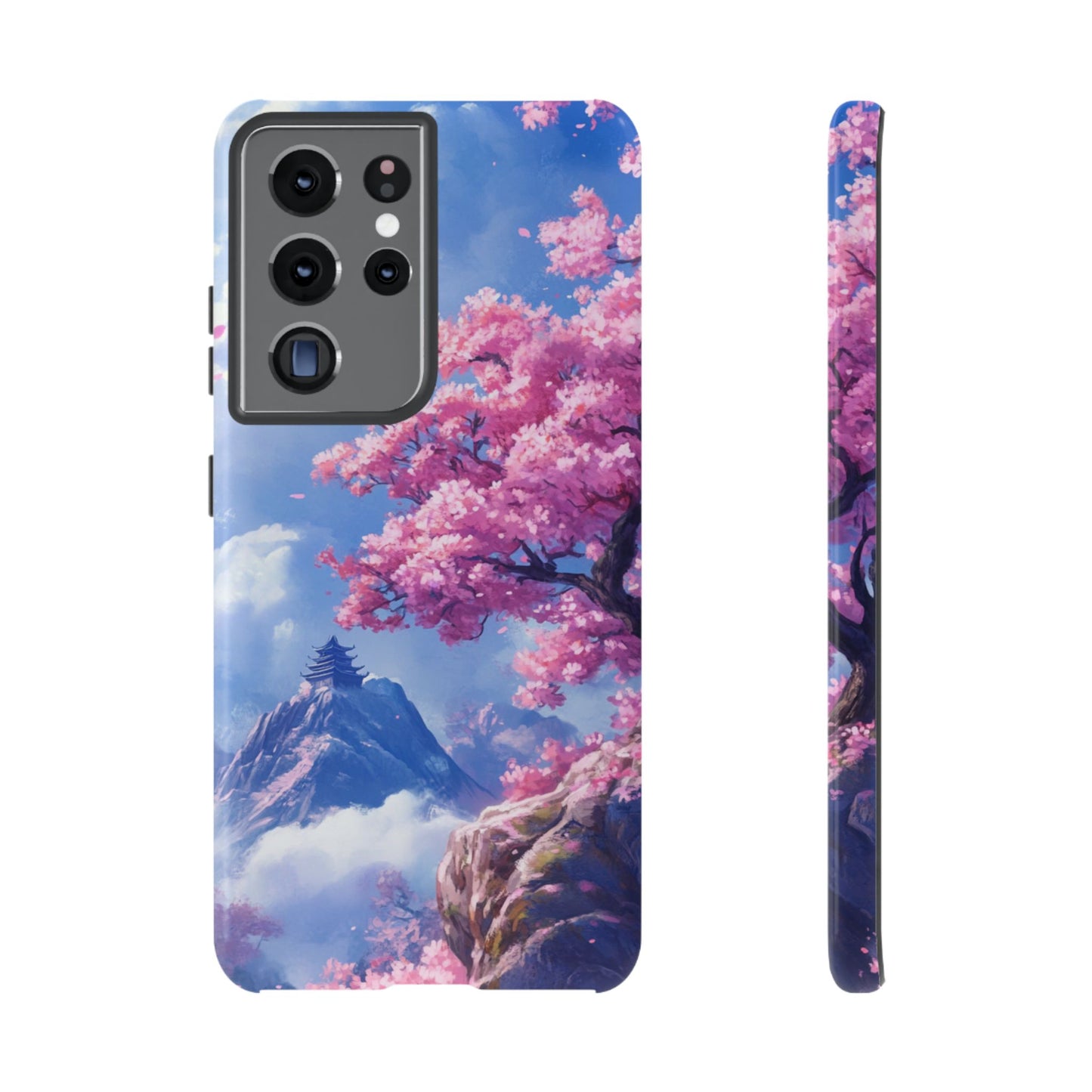 Sakura Sky Temple - Tough Samsung Galaxy Case