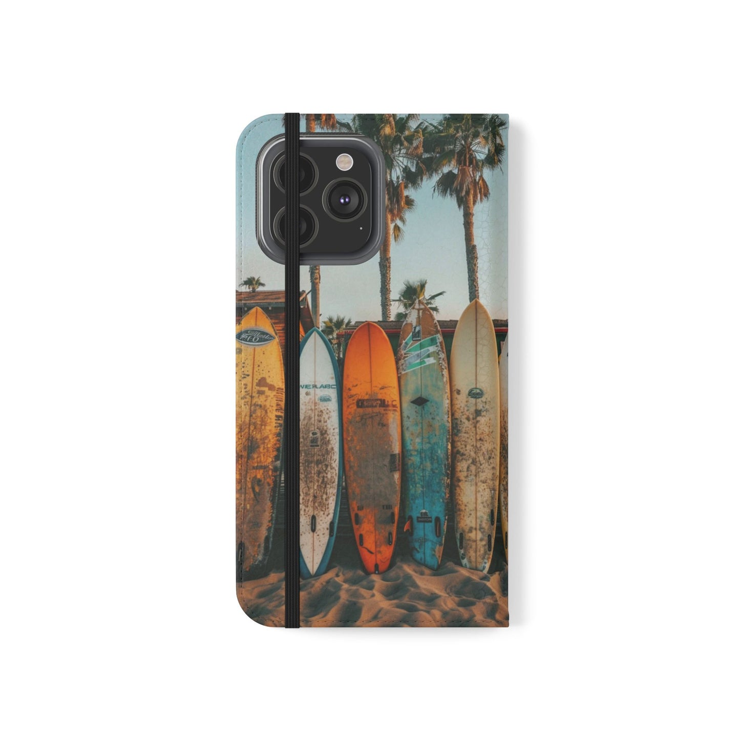 Beach Surfboards - Wallet Flip Case