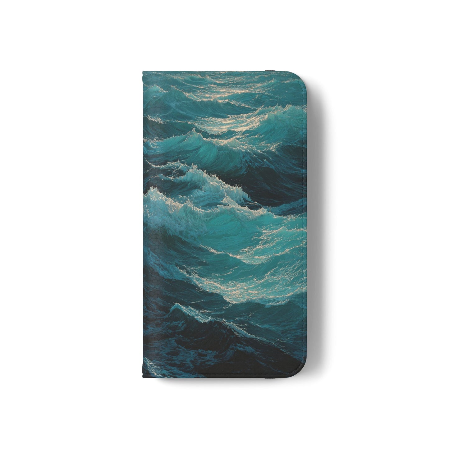 Ocean Waves - Wallet Flip Case