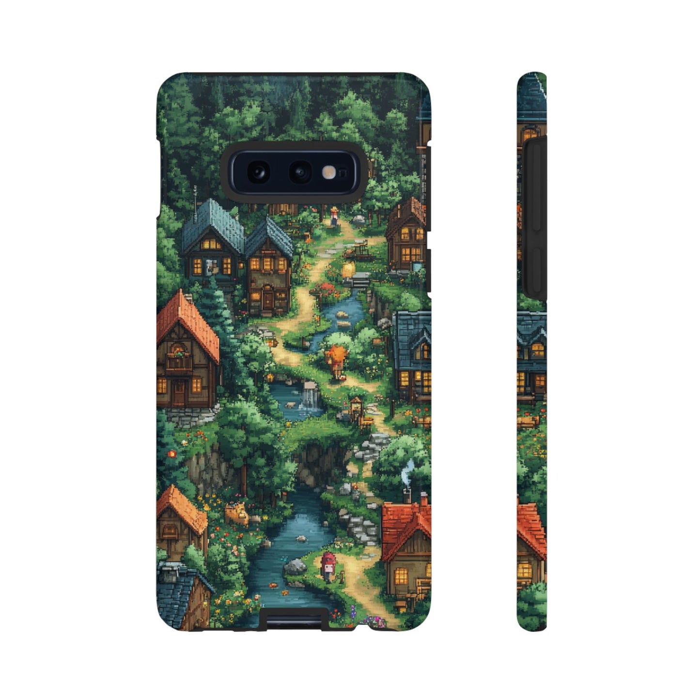 Pixel Forest Hamlet - Tough Samsung Galaxy Case