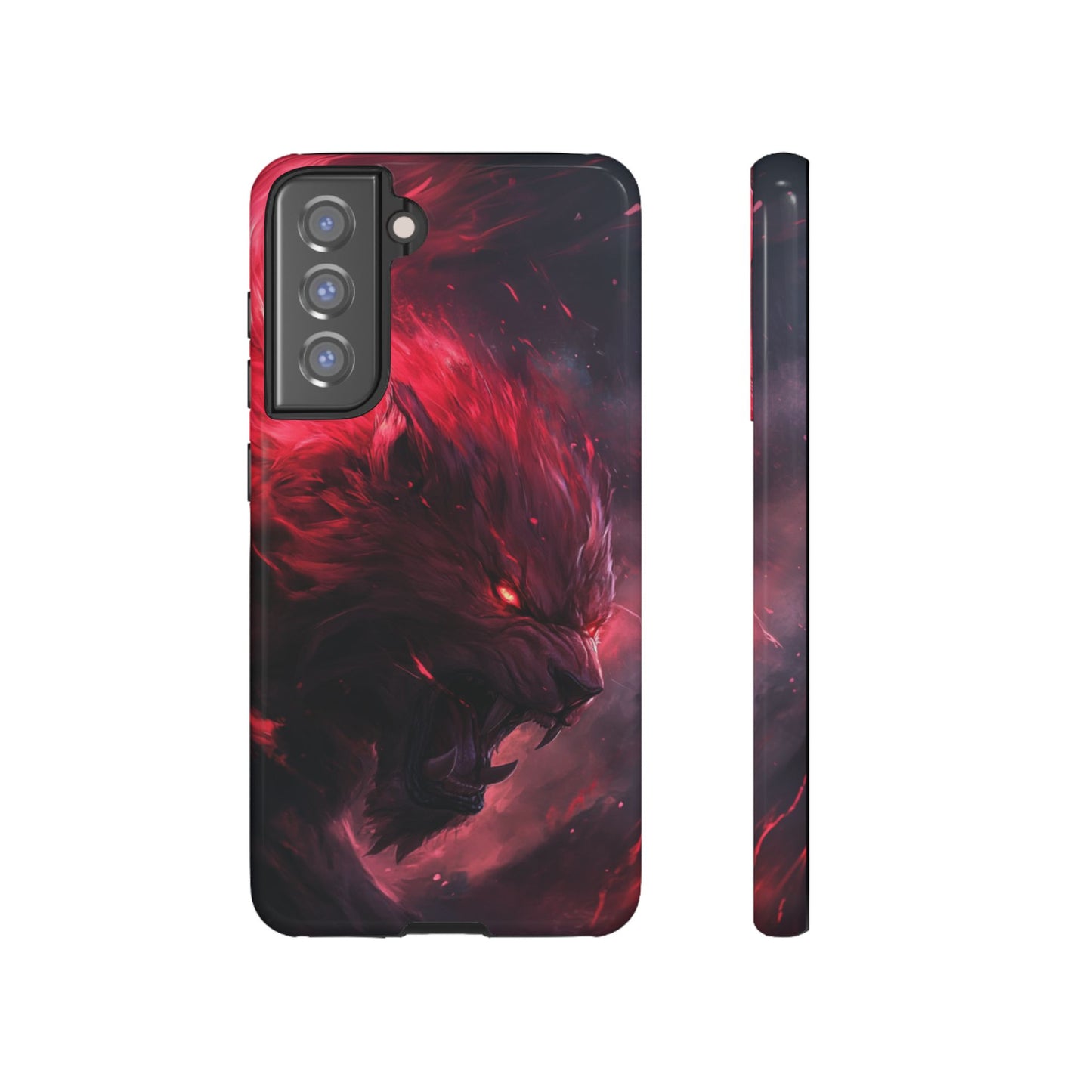 Fiery Wolf Spirit – Tough Samsung Galaxy Case