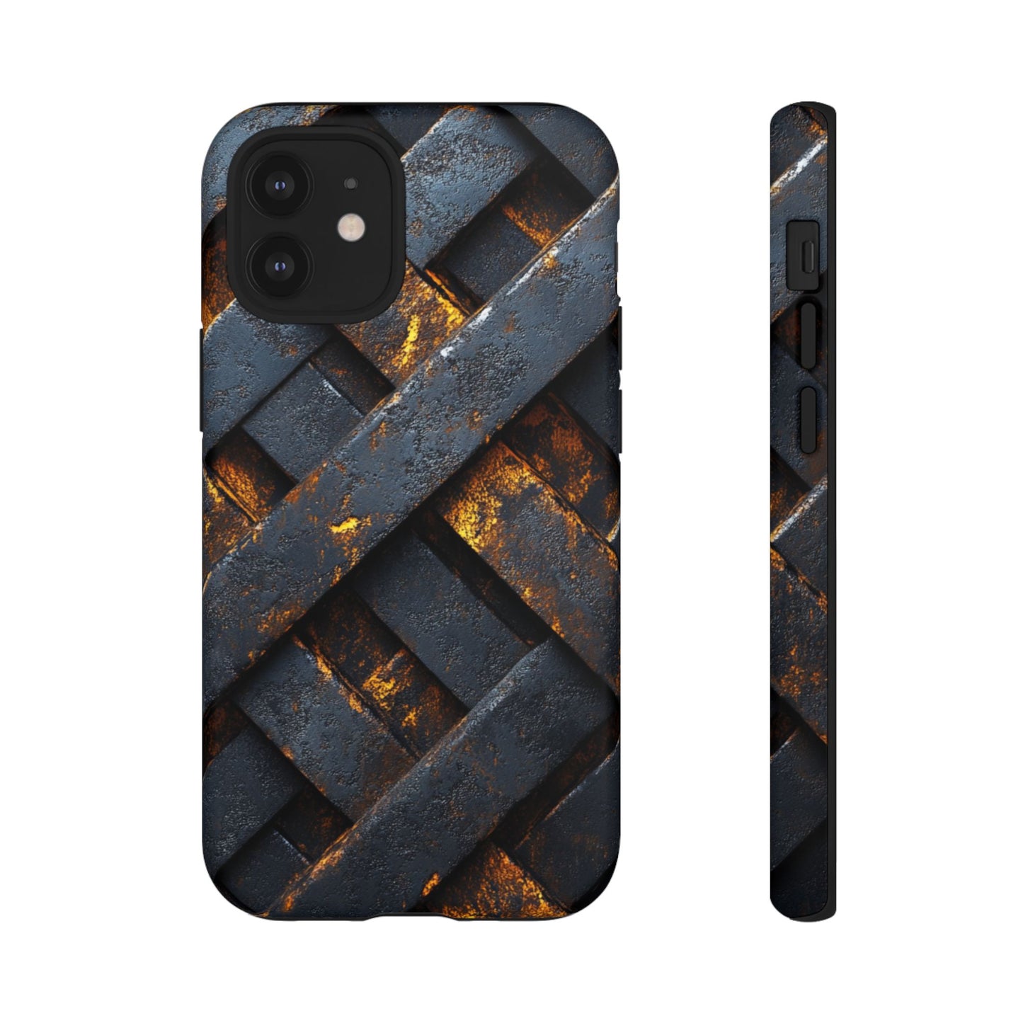 Geometric Interlocking Pattern Phone Case - iPhone, Google Pixel, Samsung Galaxy