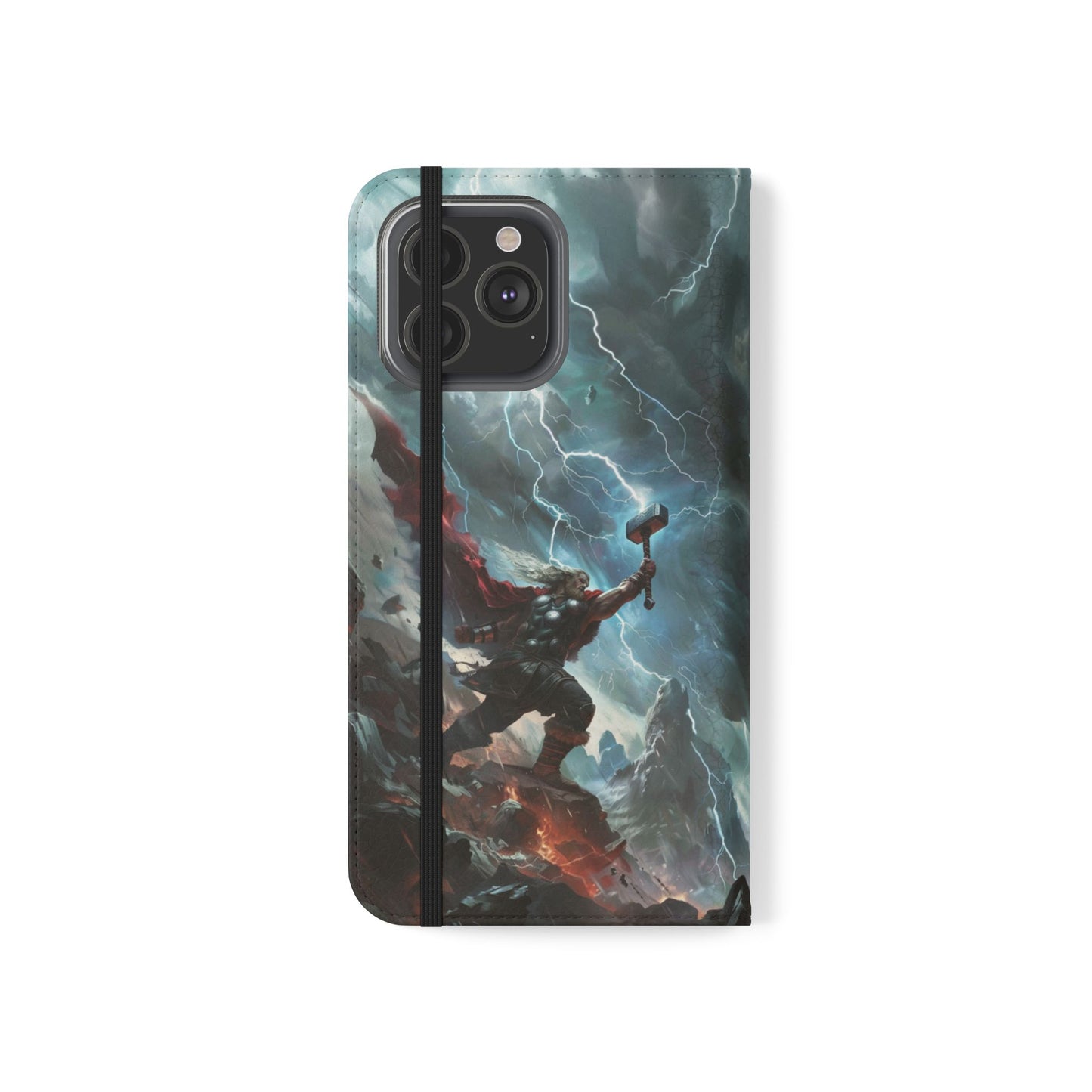 Thor Lightning Storm - Wallet Flip Case