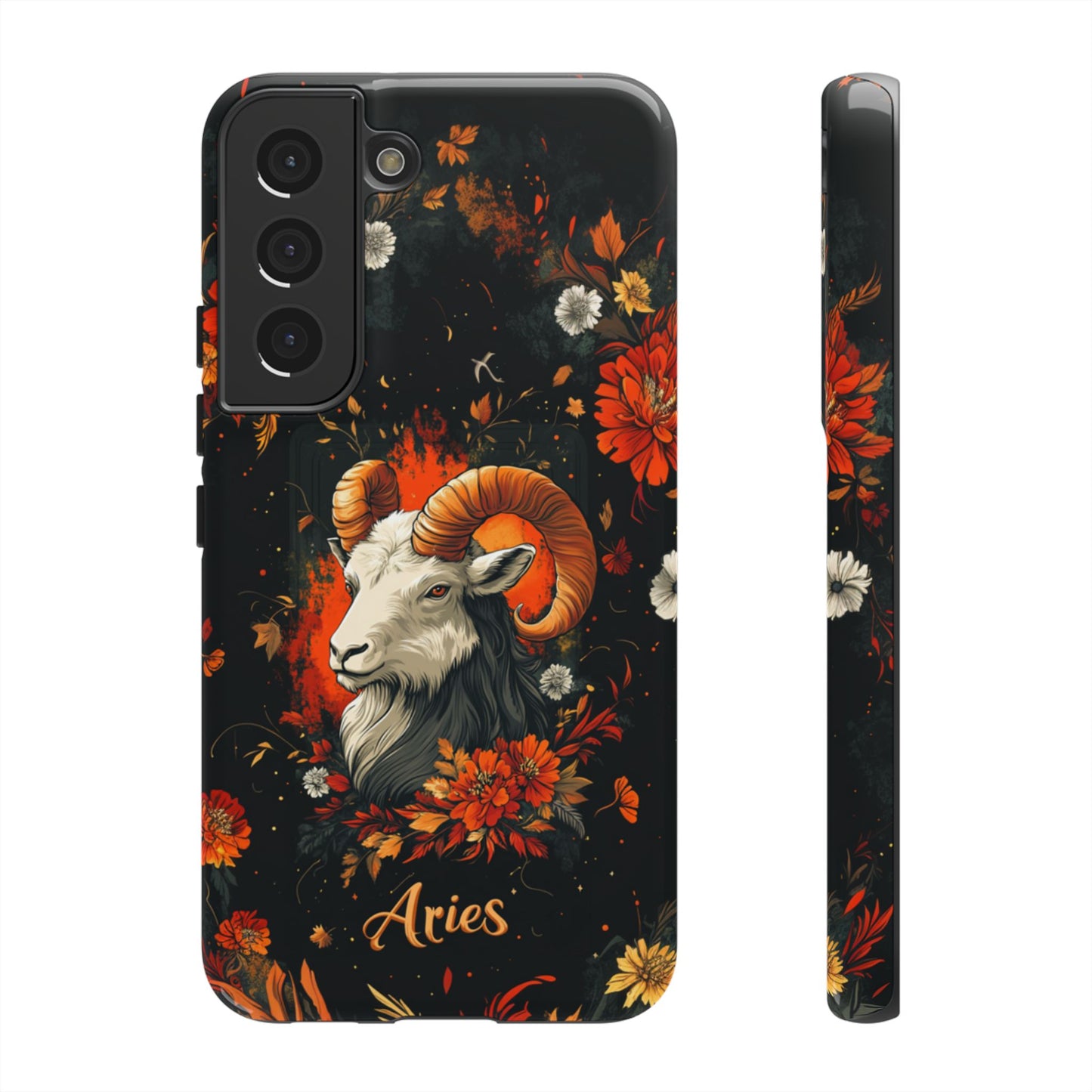 Aries Inferno Bloom Phone Case – iPhone, Google Pixel, Samsung Galaxy