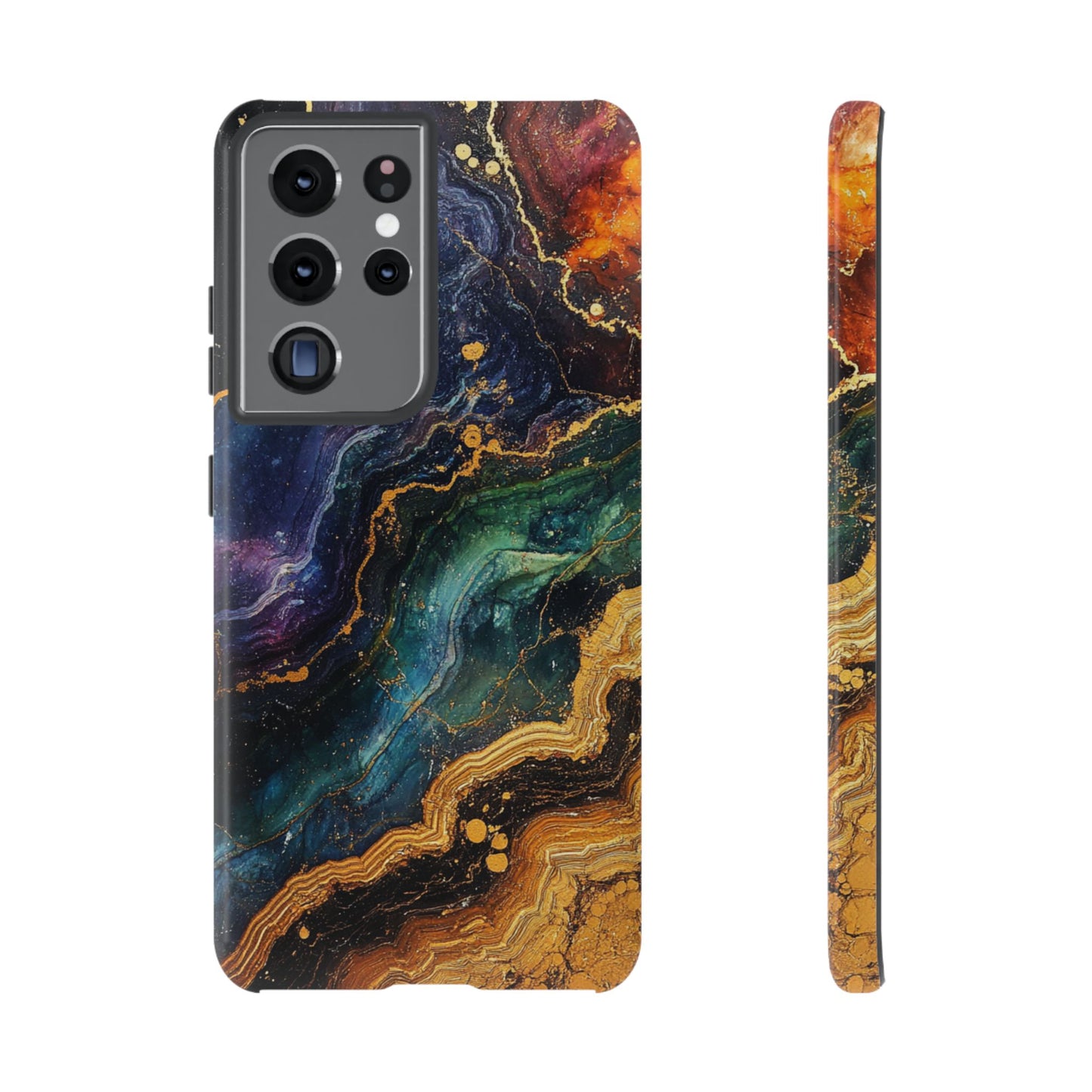 Cosmic Agate Veins – Tough Samsung Galaxy Case