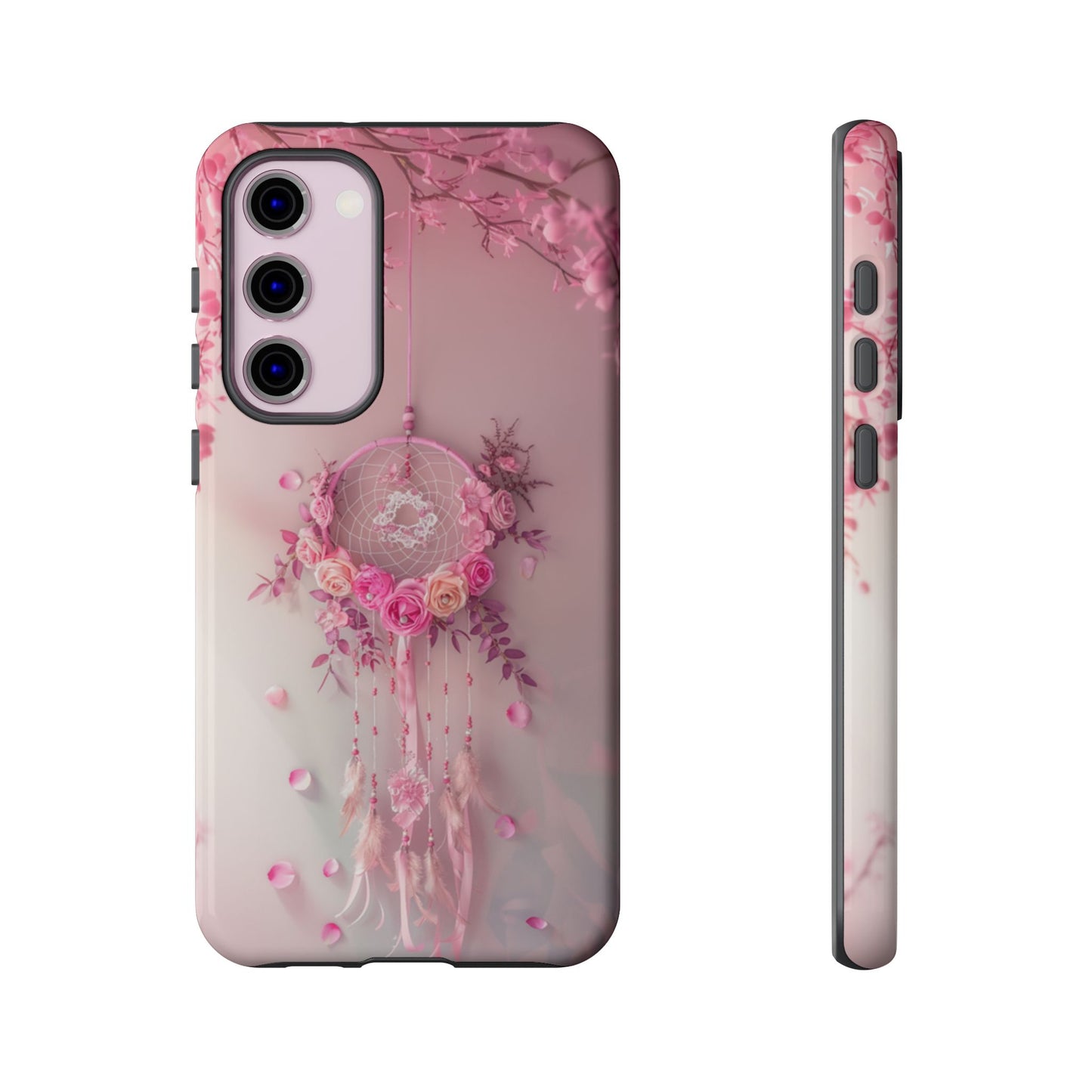 Pink Rose Dreamcatcher - Tough Samsung Galaxy Case