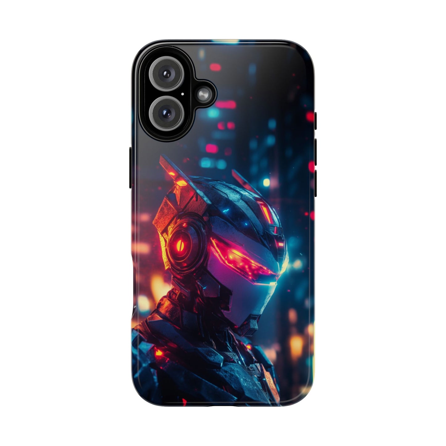 Neon Cyborg - Tough iPhone Case
