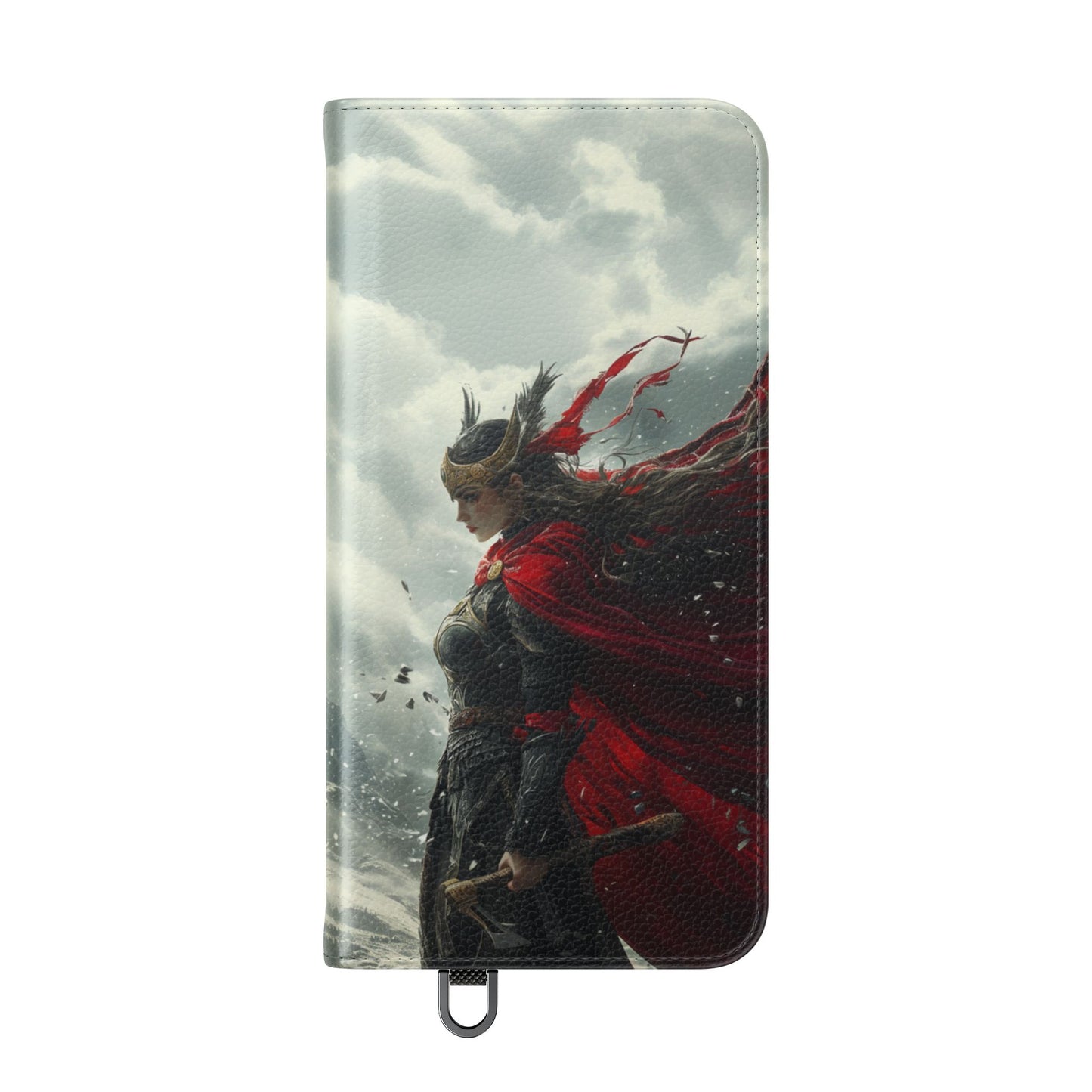 Freya Crimson Valkyrie - Wallet Flip Case