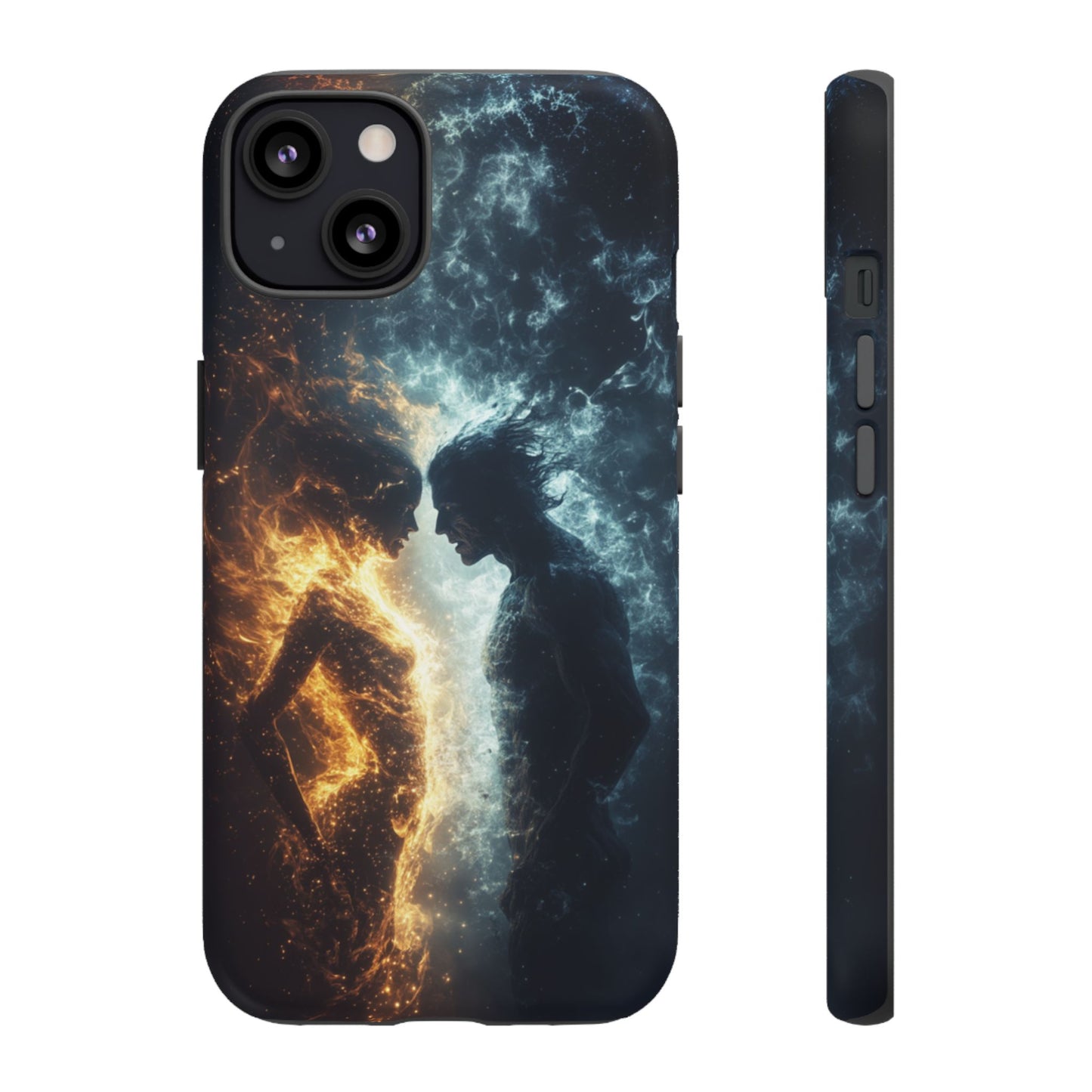 Fire & Frost Lovers - Tough iPhone Case