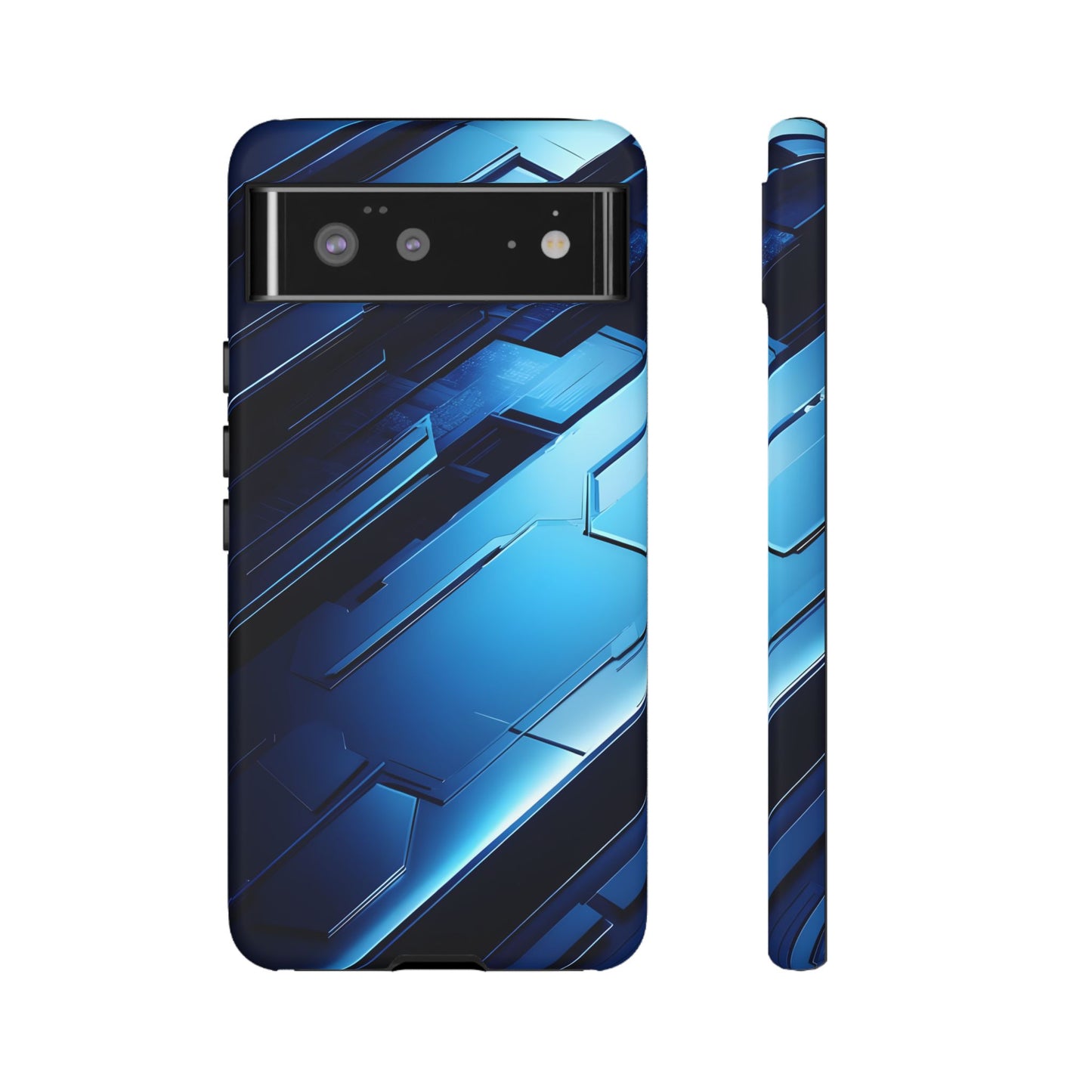 Futuristic Metallic Phone Case - iPhone, Google Pixel, Samsung Galaxy