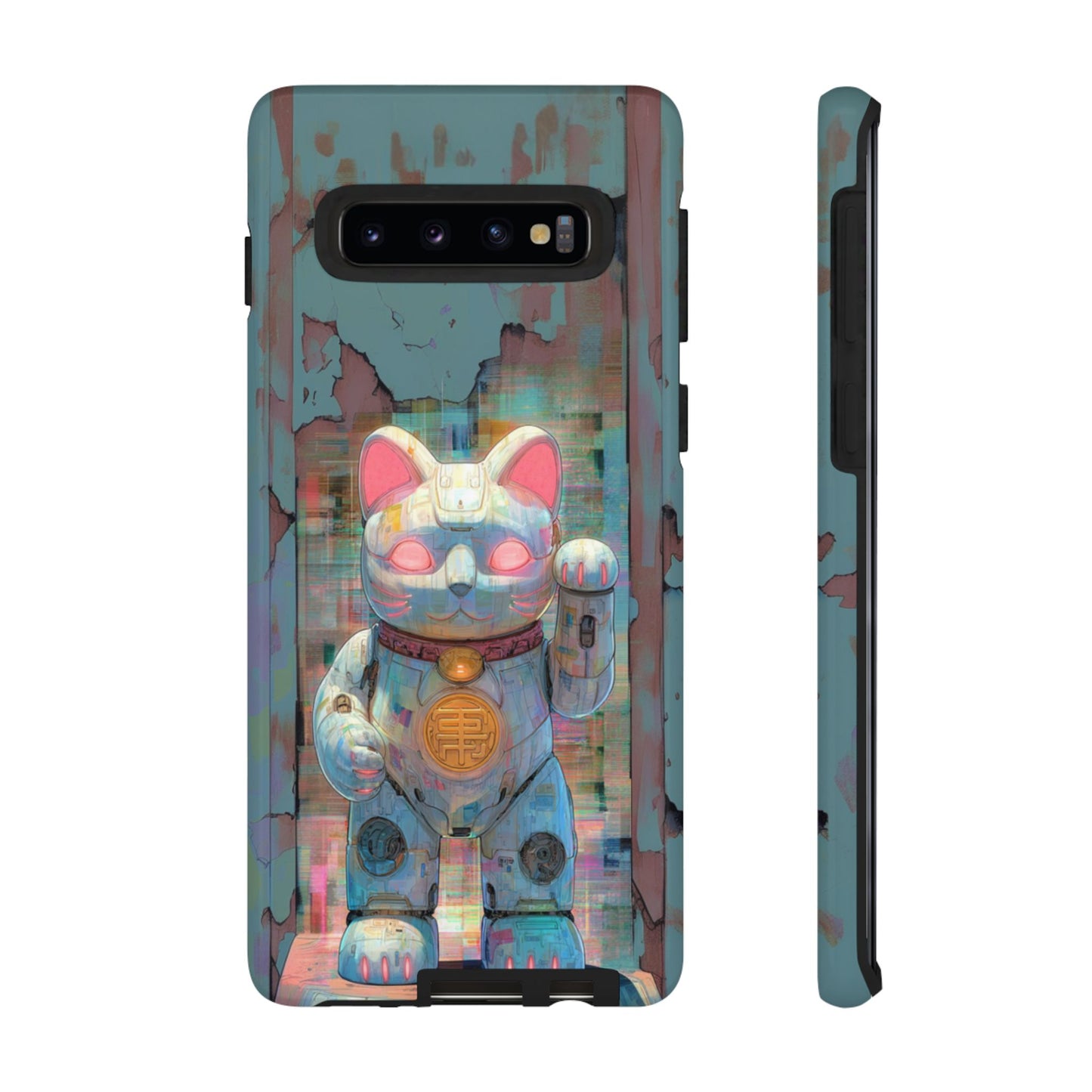 Cyber Lucky Cat - Tough Samsung Galaxy Case