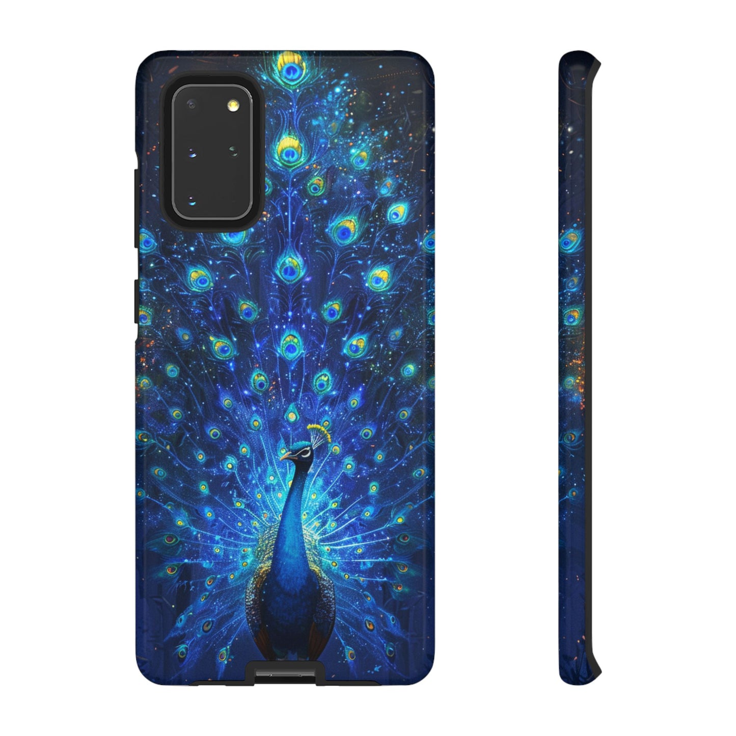 Starlit Peacock Majesty – Tough Samsung Galaxy Case