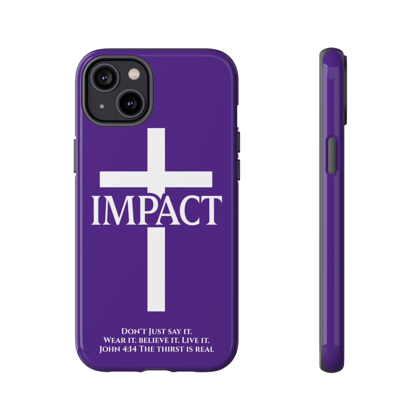 Impact Purple - Tough iPhone Case