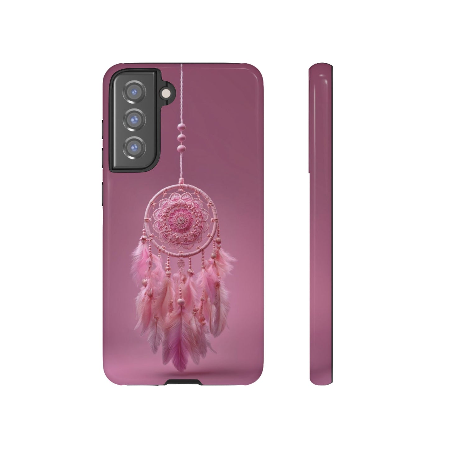 Pink Lace Dreamcatcher - Tough Samsung Galaxy Case