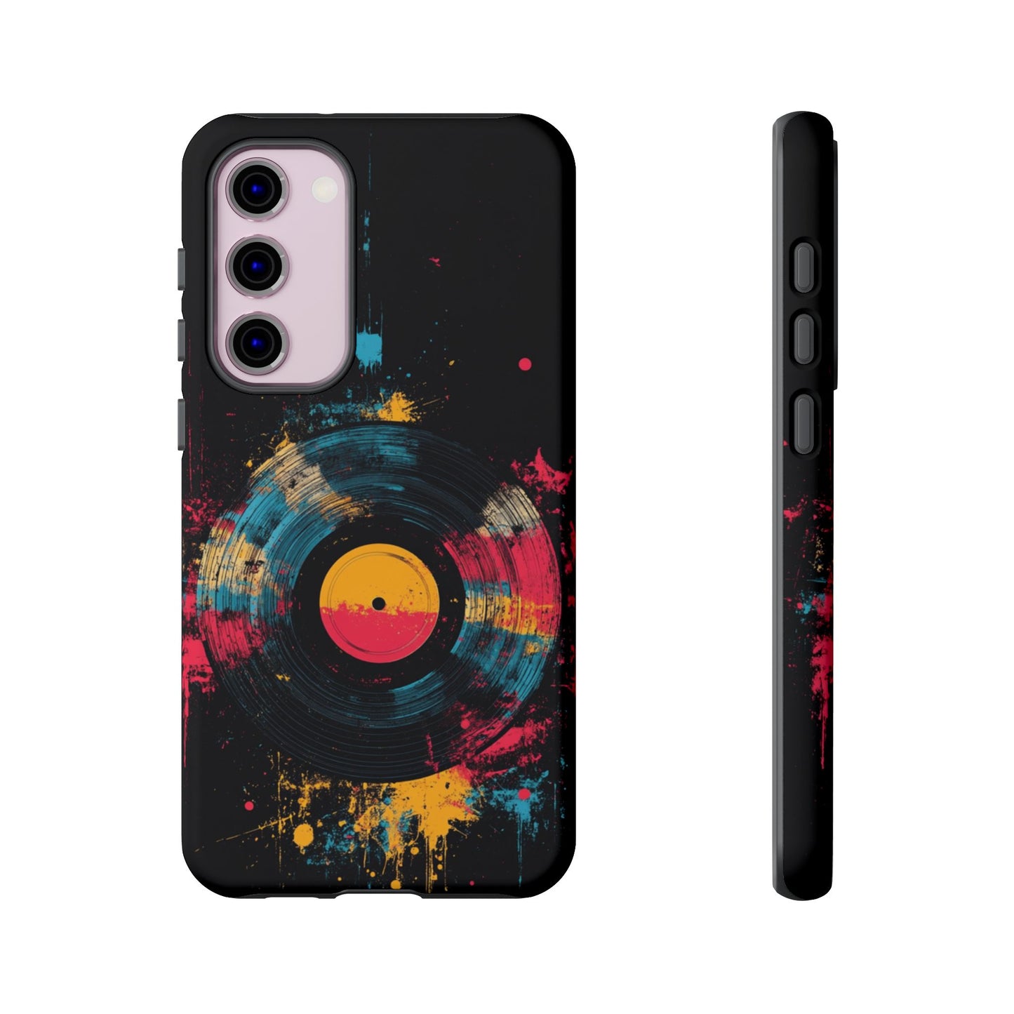 Vibrant Vinyl Record Phone Case - iPhone, Google Pixel, Samsung Galaxy