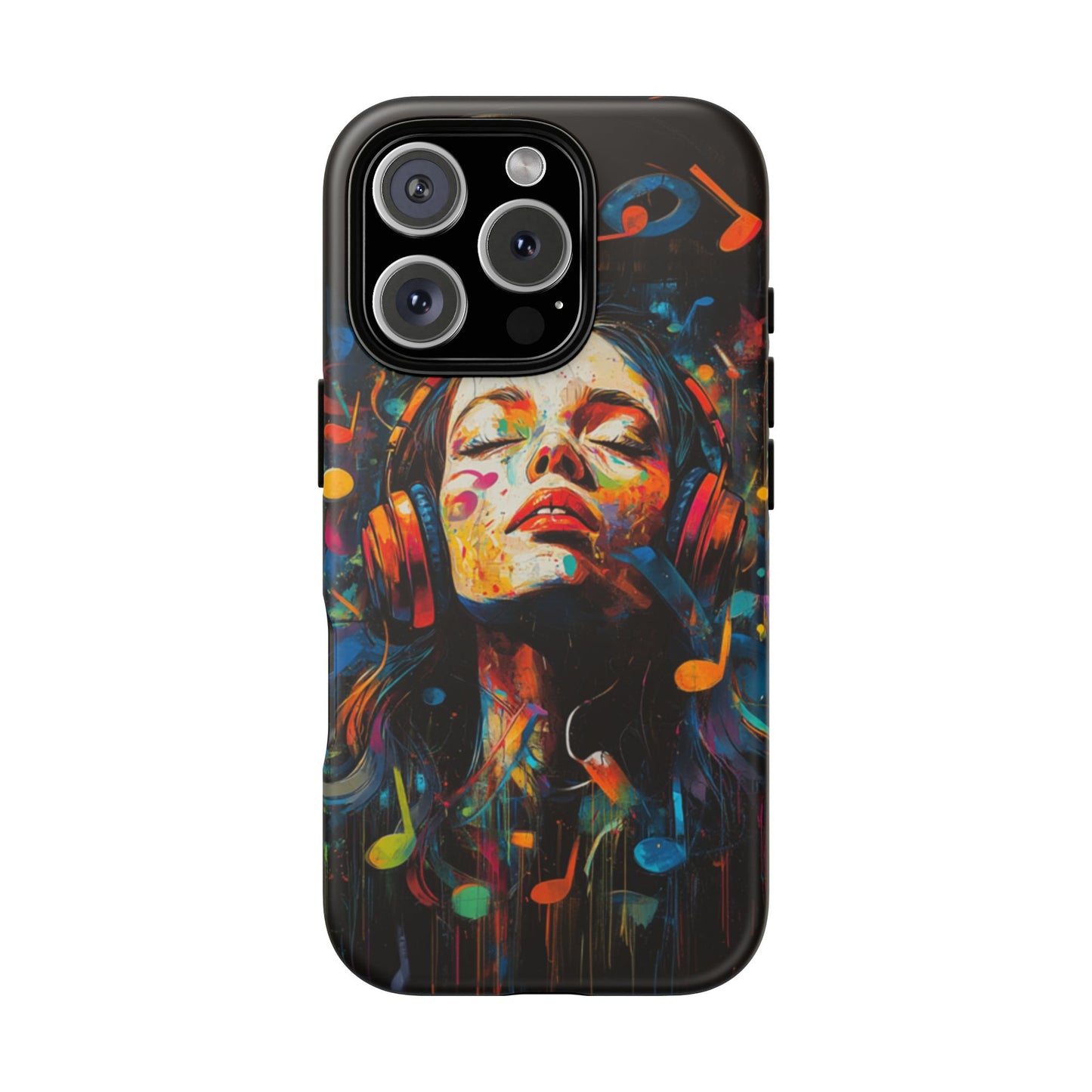 Vivid Musical Energy Graffiti Art Phone Case - iPhone, Google Pixel, Samsung Galaxy