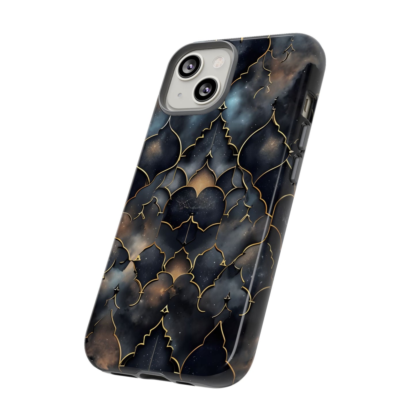 Celestial Mosaic: Cosmic Elegance Phone Case - iPhone, Google Pixel, Samsung Galaxy