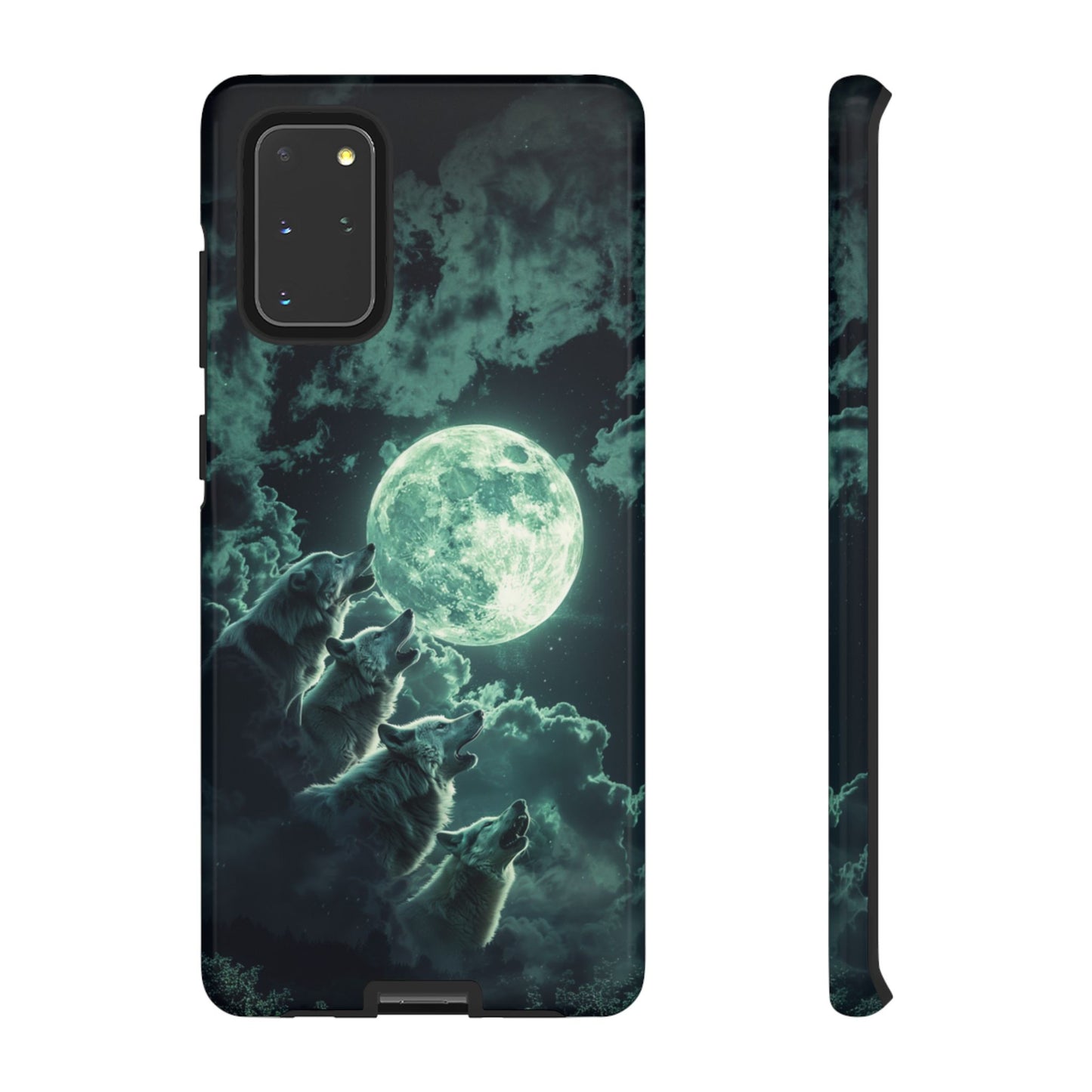 Moonlit Wolf Chorus - Tough Samsung Galaxy Case