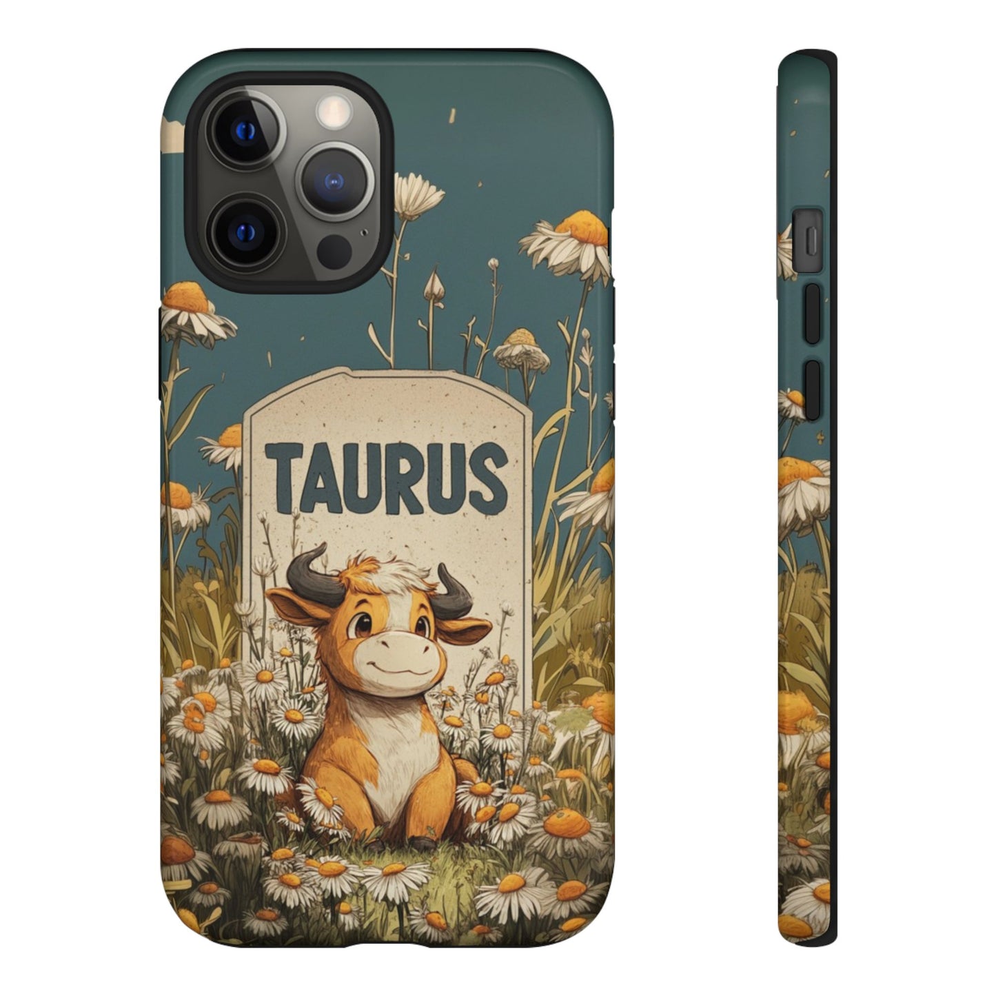 Taurus Cute Calf - Tough iPhone Case