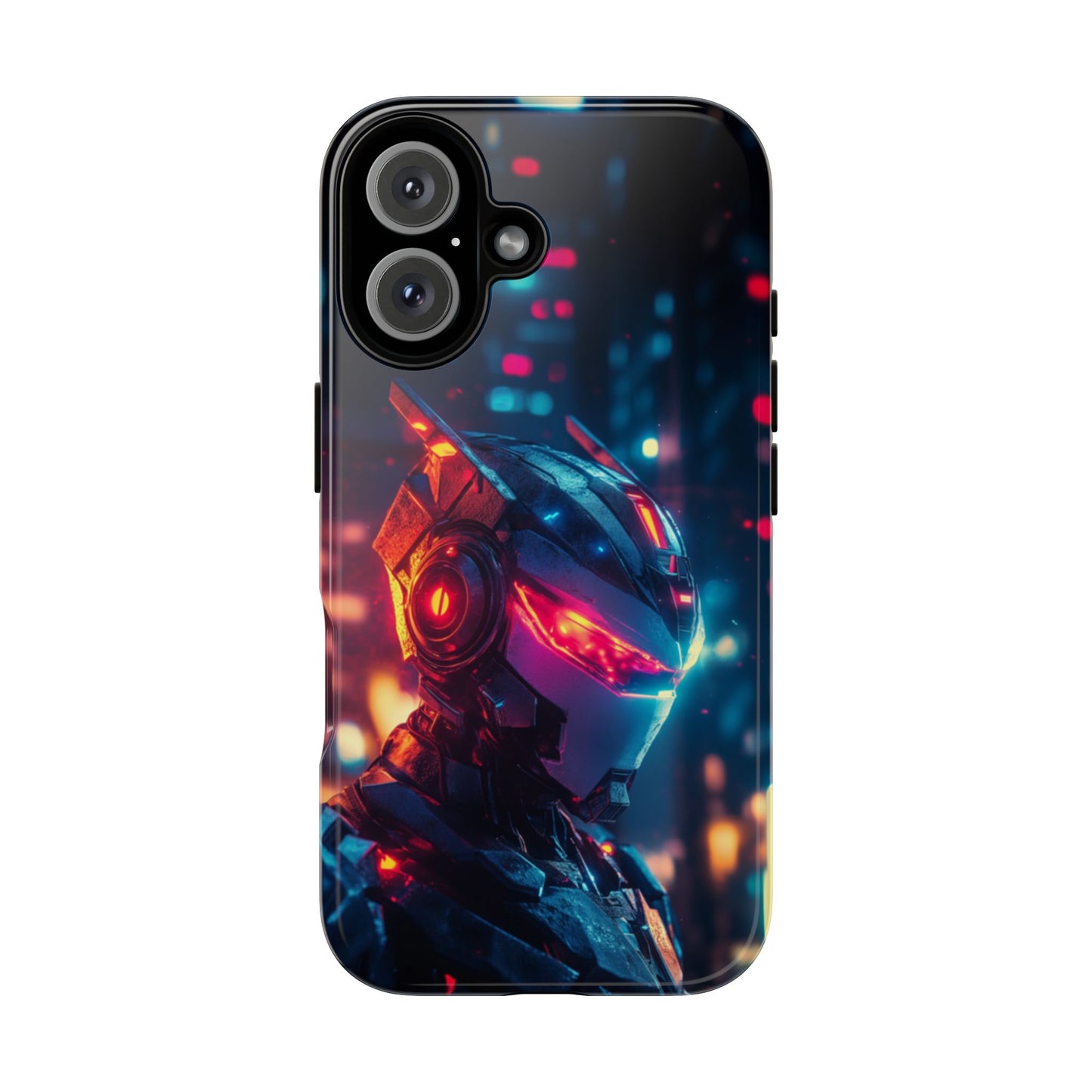 Neon Cyborg - Tough iPhone Case