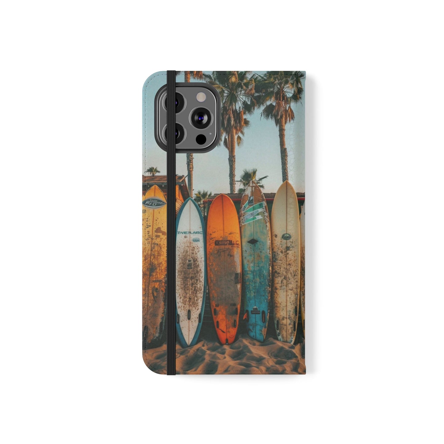 Beach Surfboards - Wallet Flip Case